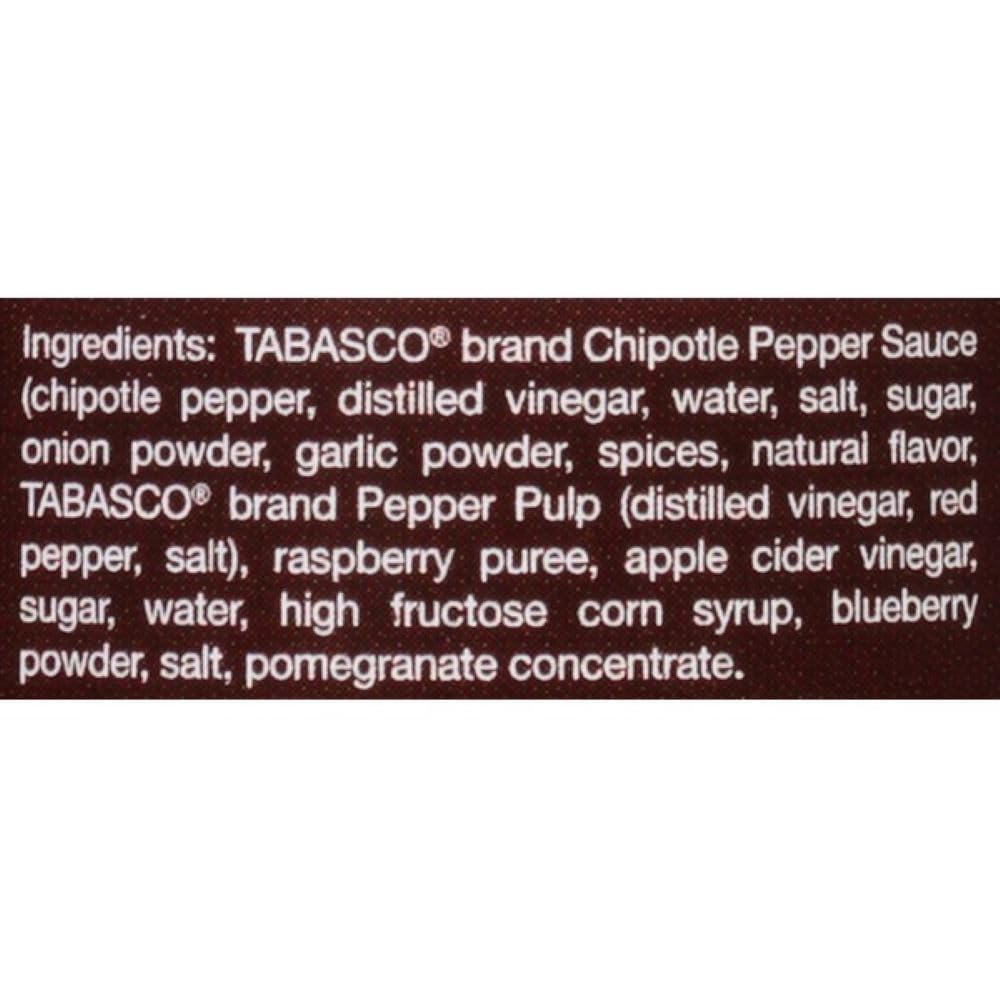 Detalle de TABASCO Raspberry Chipotle Sauce – 148 ml Glasflasche: fruchtig-rauchige Chili-Sauce