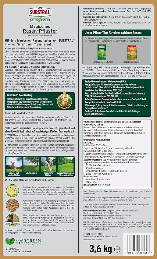 Thumbnail 1 de Substral Magic Lawn Patch 3,6 kg: reparación de césped