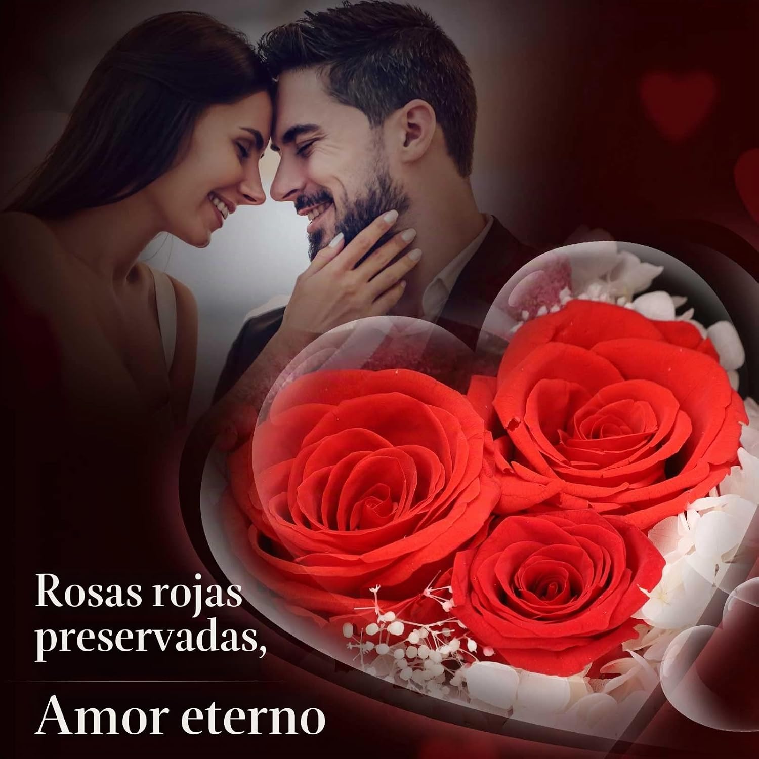 Thumbnail 5 de ADDWel San Valentin Rosa eterna con collar 💝