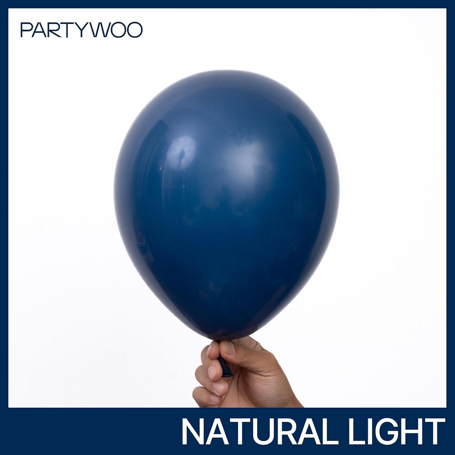 Detalle 2 de PartyWoo Navy Blue 127pcs Balloon Arch Kit ๐
