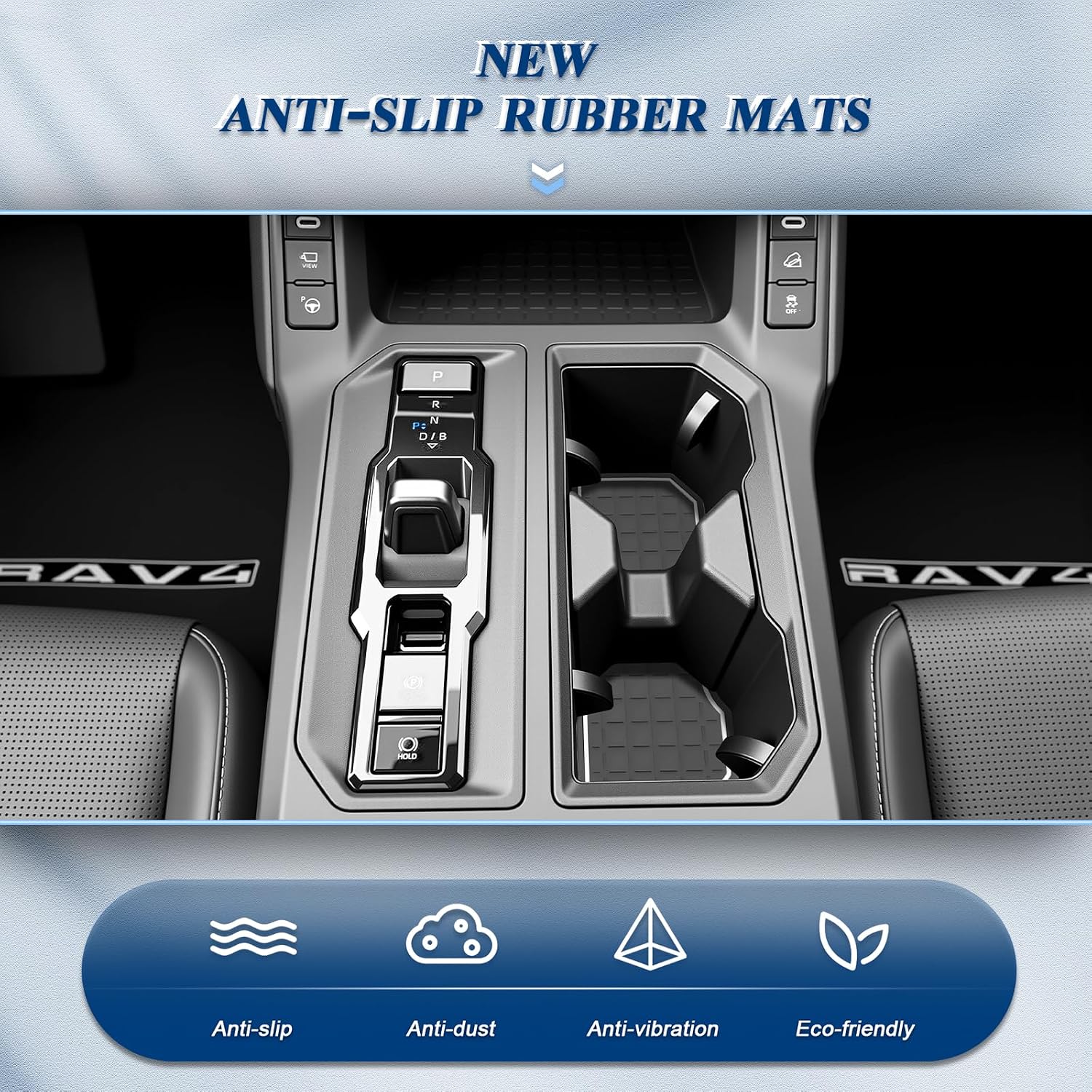 Detalle 2 de BIBIBO car interior mats 2026 RAV4