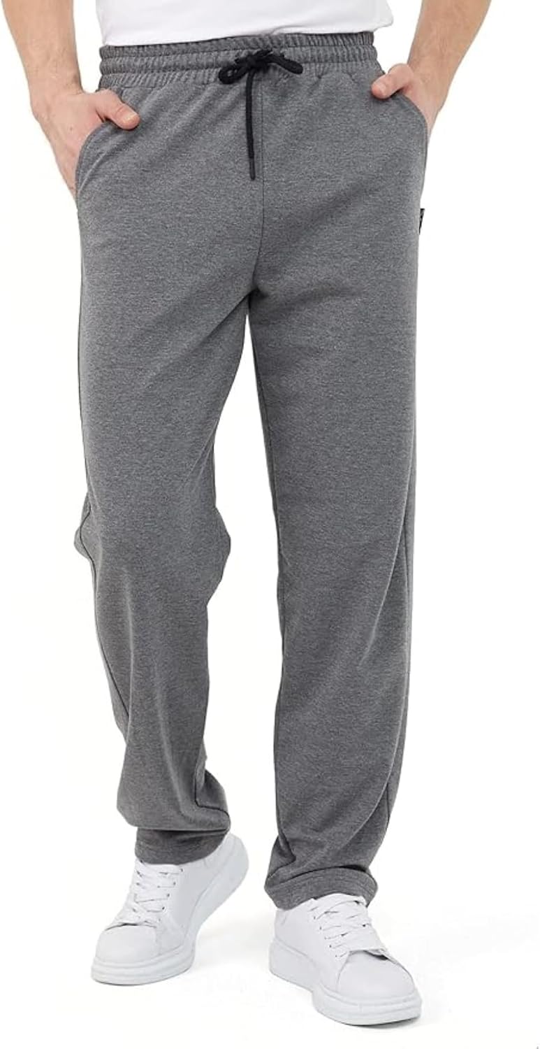 Thumbnail 6 de Comeor Men’s Thin Lightweight Breathable Cotton Straight Leg Jogging Pants
