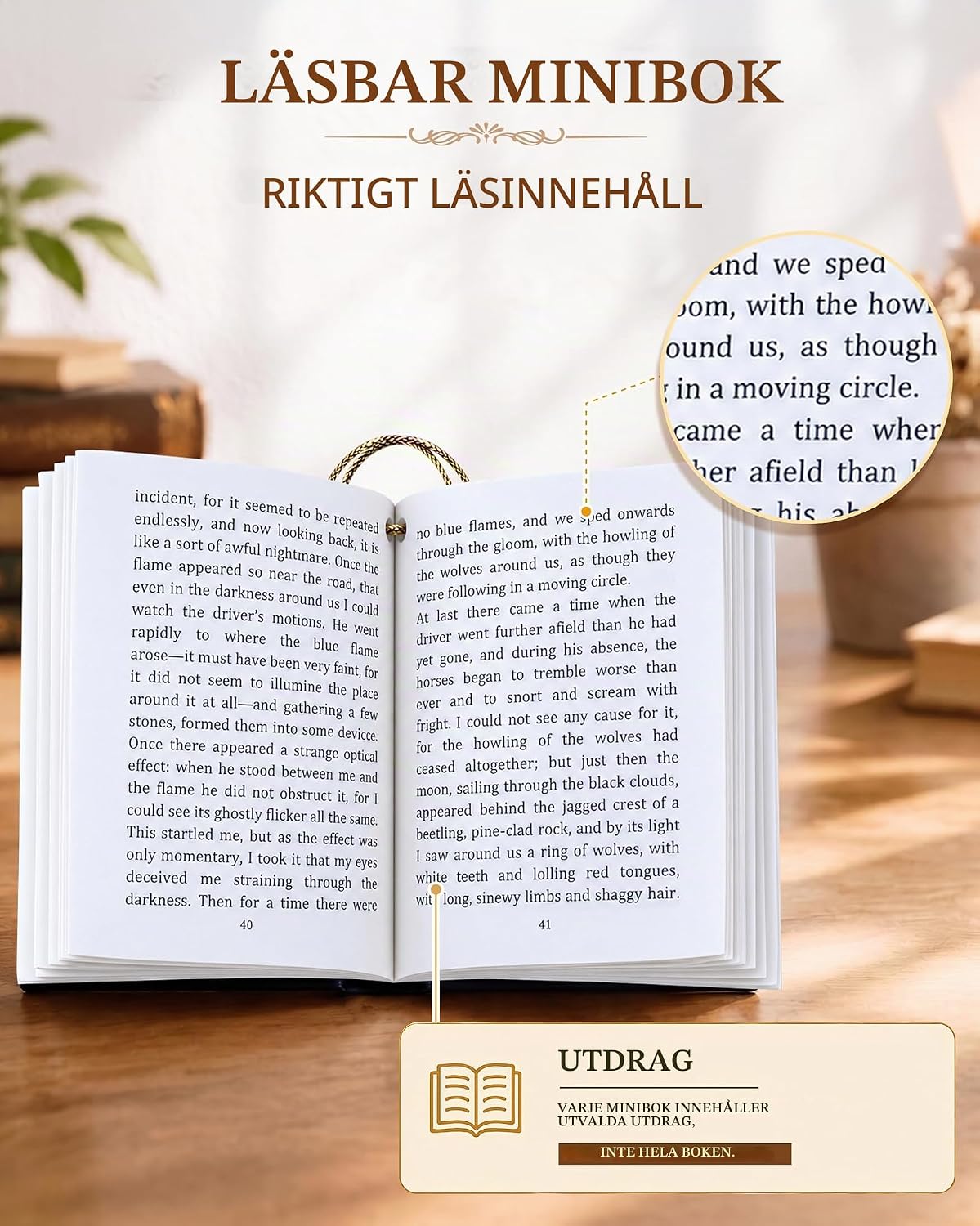 Thumbnail 3 de RONSTONE Mini Book-adventskalender 2026 med 24 engelska miniböcker