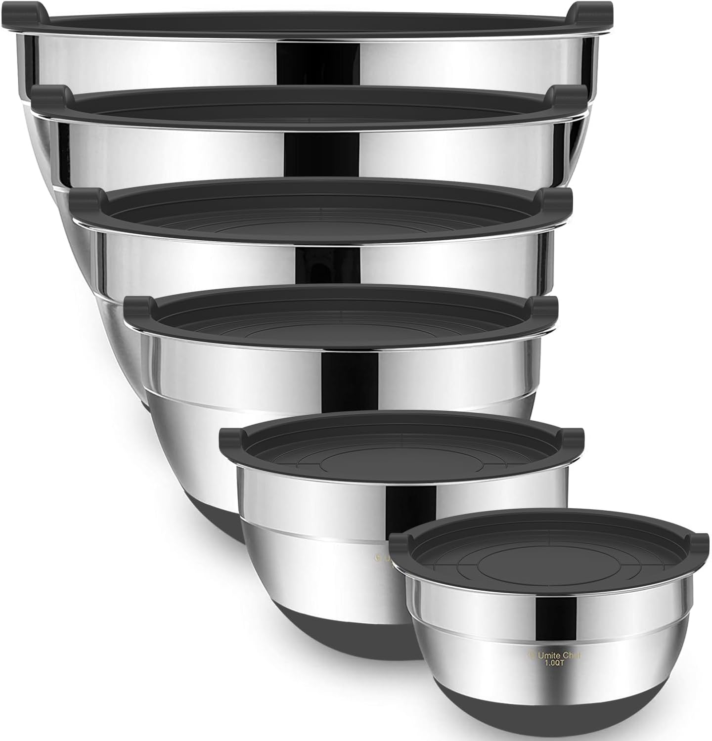 Thumbnail 6 de Umite Chef Mixing Bowls 6-piece set 🥣