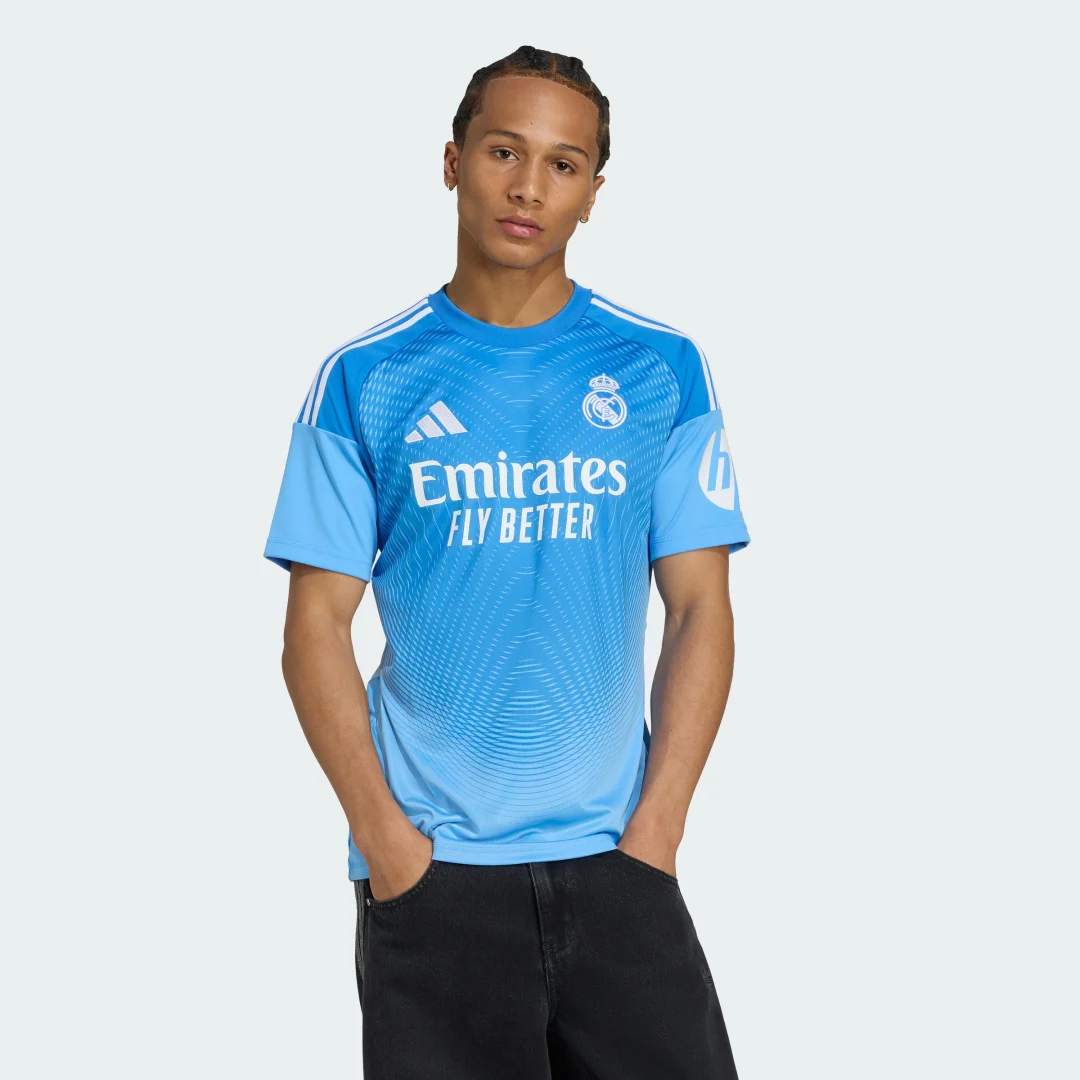Detalle de Camiseta portero Real Madrid 25/26 primera equipación – Adidas