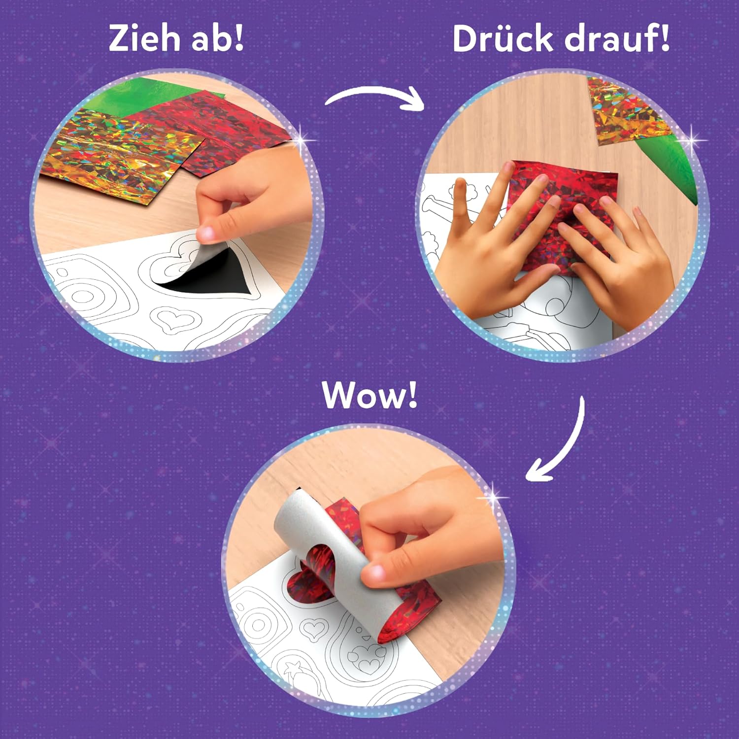 Detalle de Skillmatics Folienspaß – Girl Power: DIY Folienkunst-Magnet-Set (20+ Magnete, 60+ Schaumstoff-Aufkleber, 150 Folienbögen)