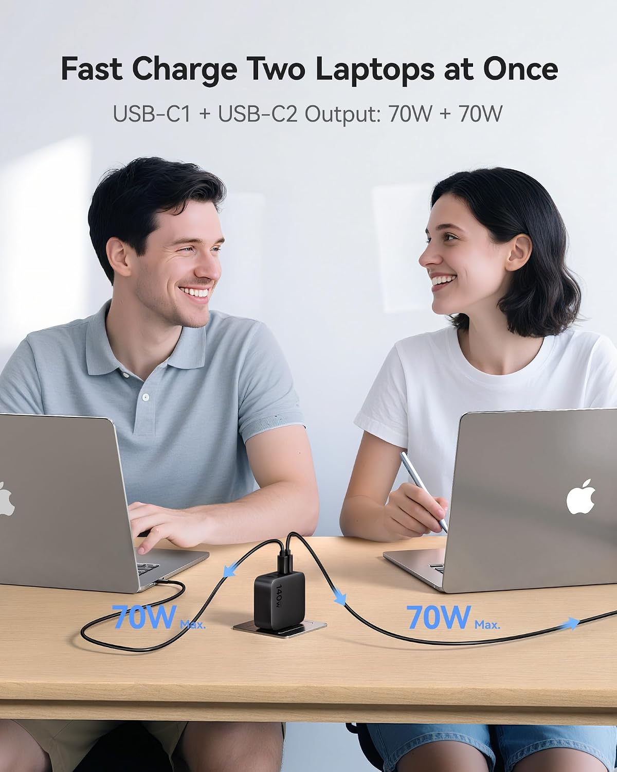 Detalle de Baseus USB-C charger 140W