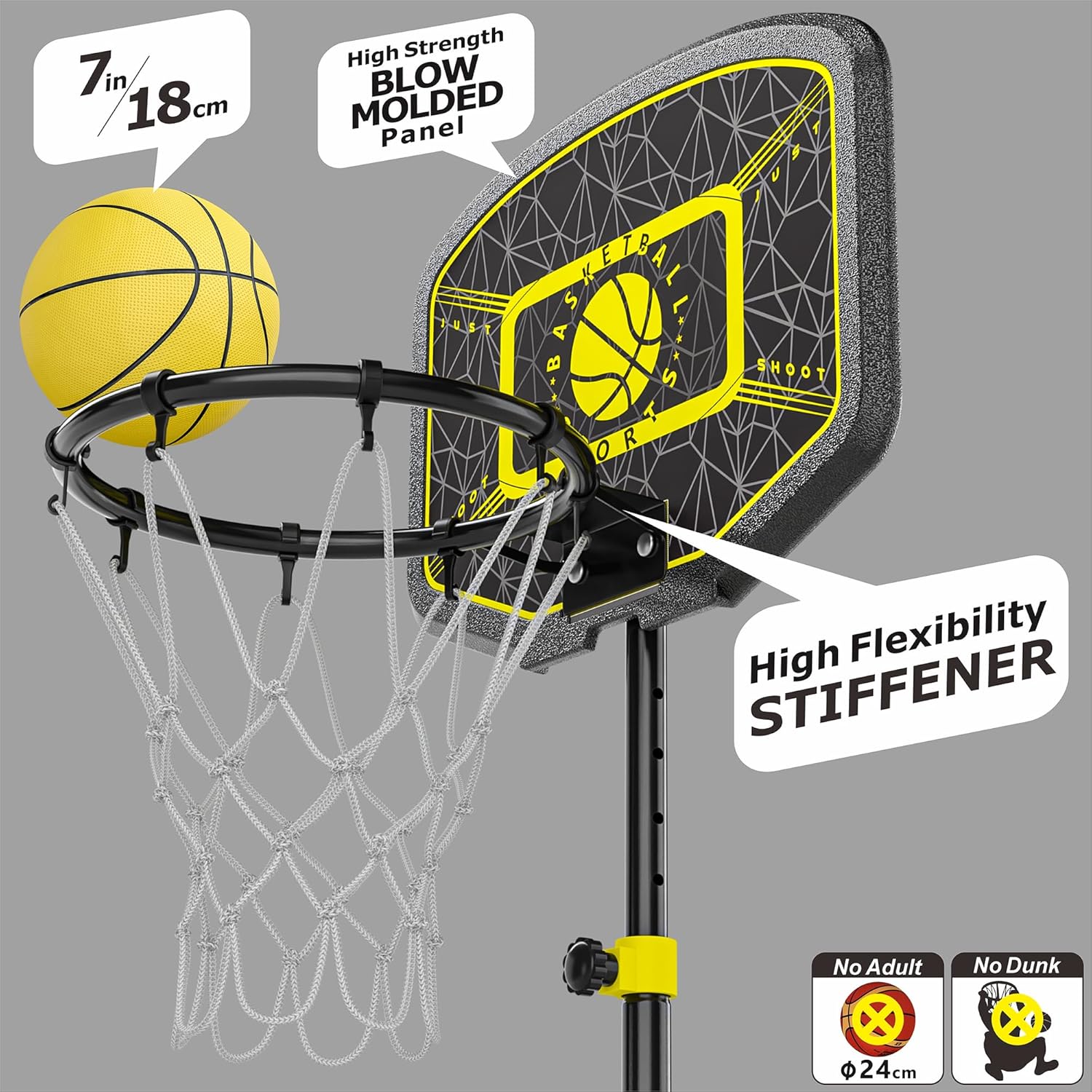 Detalle de Cestino basket GILIKOKO 110-190 cm