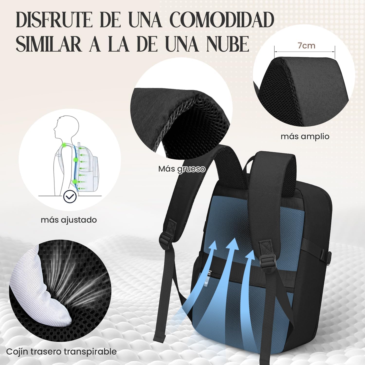Thumbnail 4 de Mochila cabina 40x30x20 para Ryanair