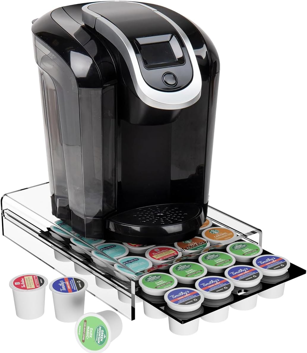 Detalle de LifeMoreasy K-Cup Pod Holder, 24-Pod Capacity