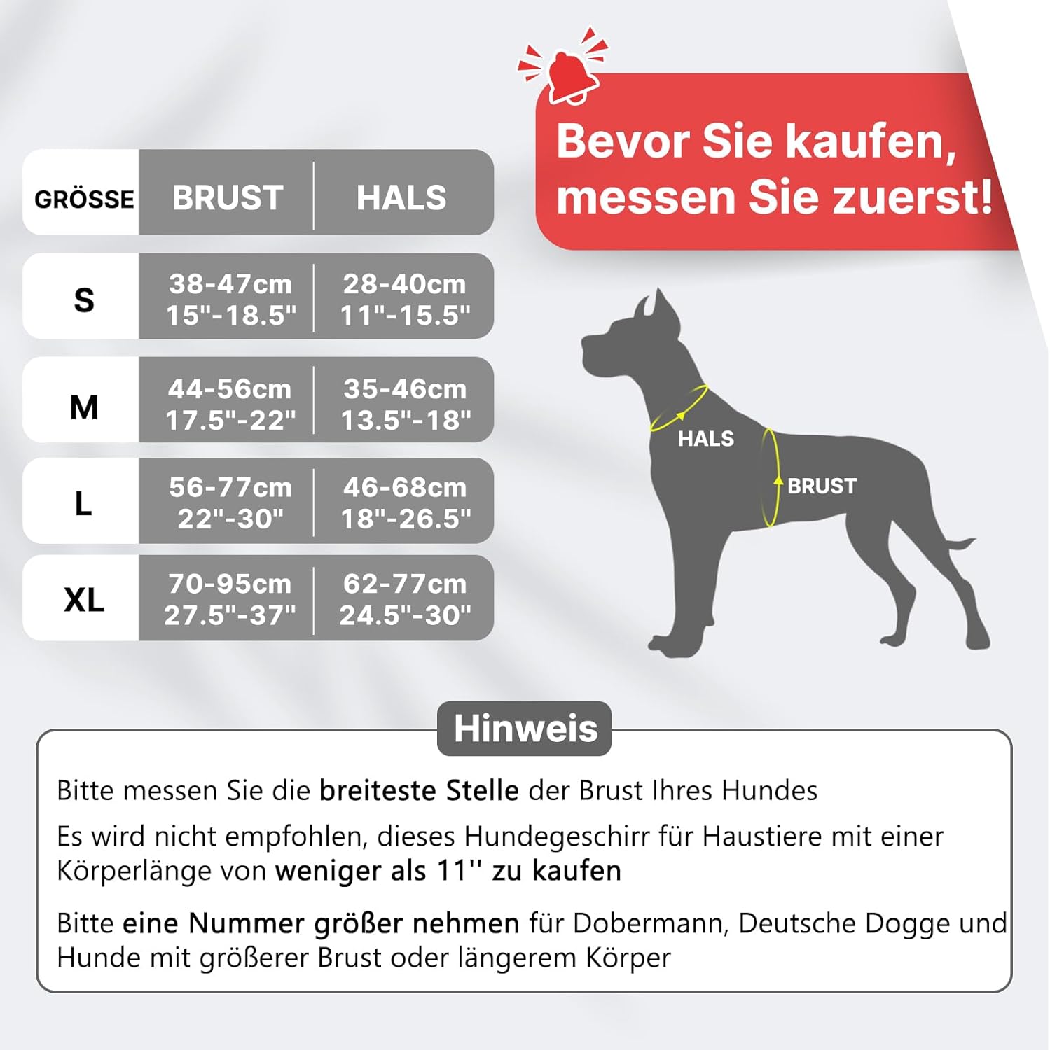 Detalle 2 de Demigreat Hundegeschirr Mittelgroße bis Große Hunde – Gepolstert, Anti-Zug, Front-Clip & Rückengriff