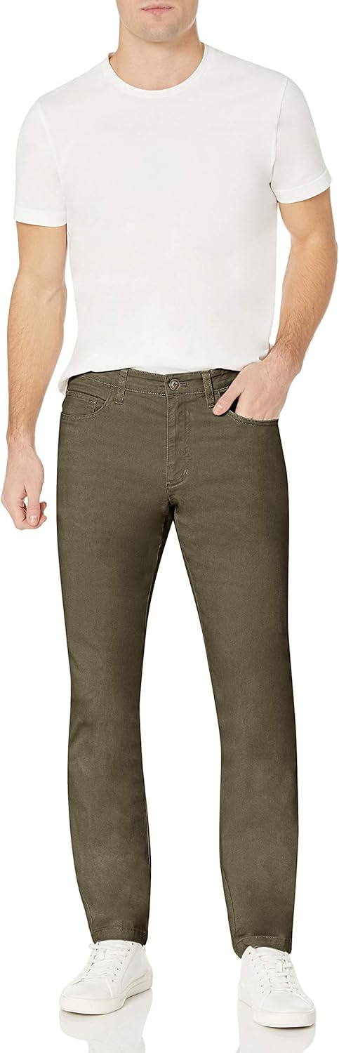 Thumbnail 3 de Amazon Essentials Men’s Slim-Fit 5-Pocket Comfort Stretch Chino Trousers (Previously Goodthreads)