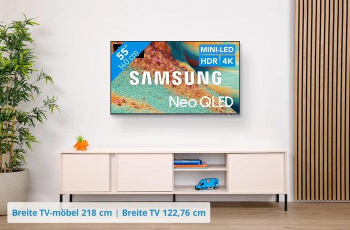 Thumbnail 11 de Samsung 55" Neo QLED QN85F + HW-B760GF: Realistische Farben trifft satten Sound