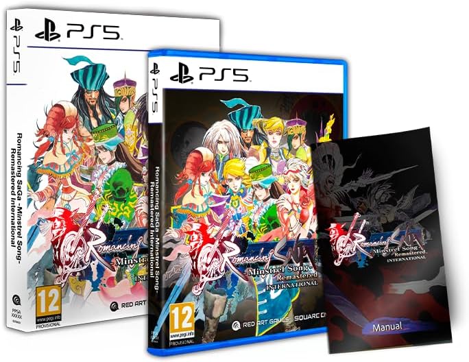 Detalle de Romancing SaGa Minstrel Song Remastered PS5 🎵