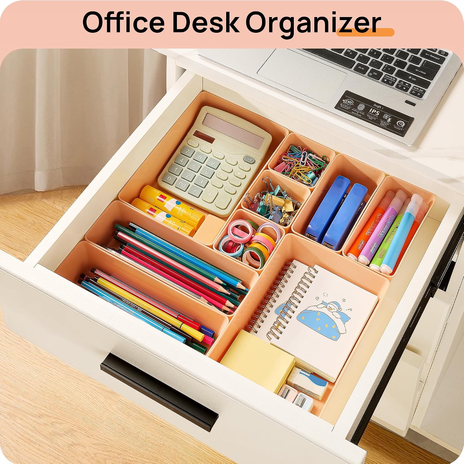 Detalle 2 de Vtopmart Plastic Drawer Organizers, 4 Sizes