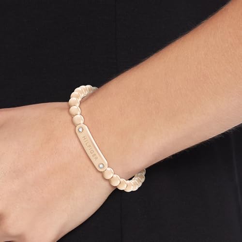 Thumbnail 2 de Tommy Hilfiger Jewelry pulsera con cuentas para mujer en acero inoxidable (oro amarillo u oro rosado)