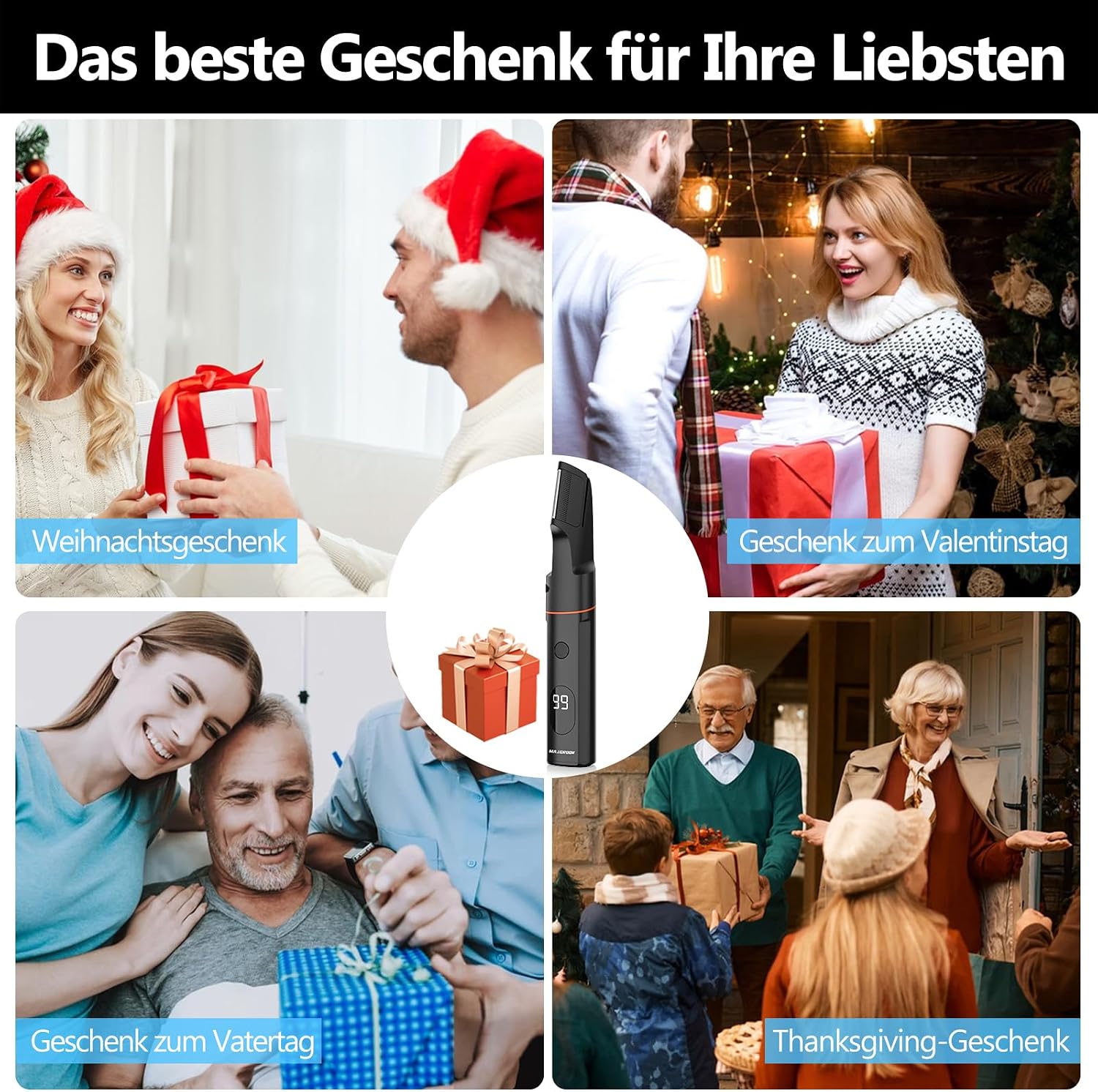 Thumbnail 6 de MAXGROOM 4-in-1 Intimrasierer 90 Min
