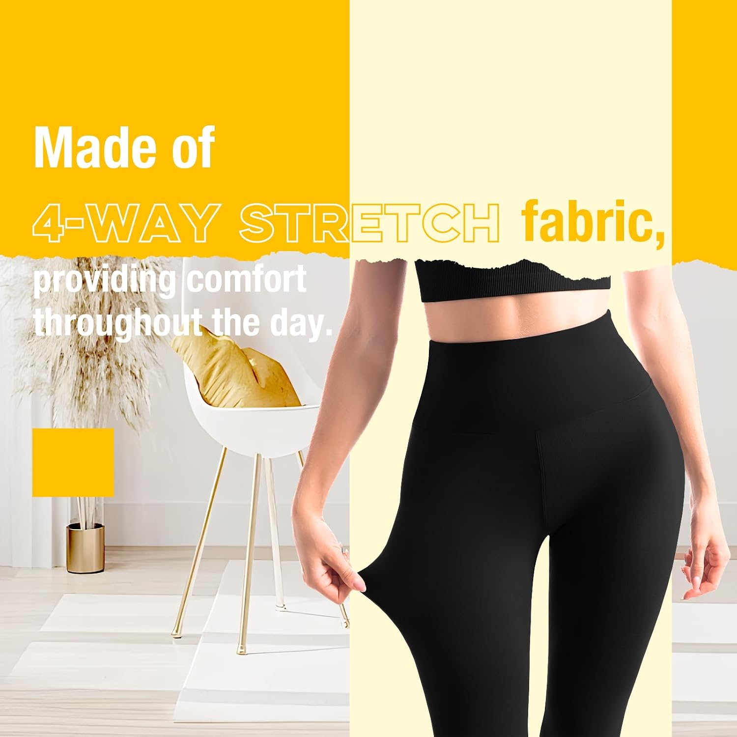 Detalle 2 de Sanpetix 3 Pack Black Leggings 3-pack