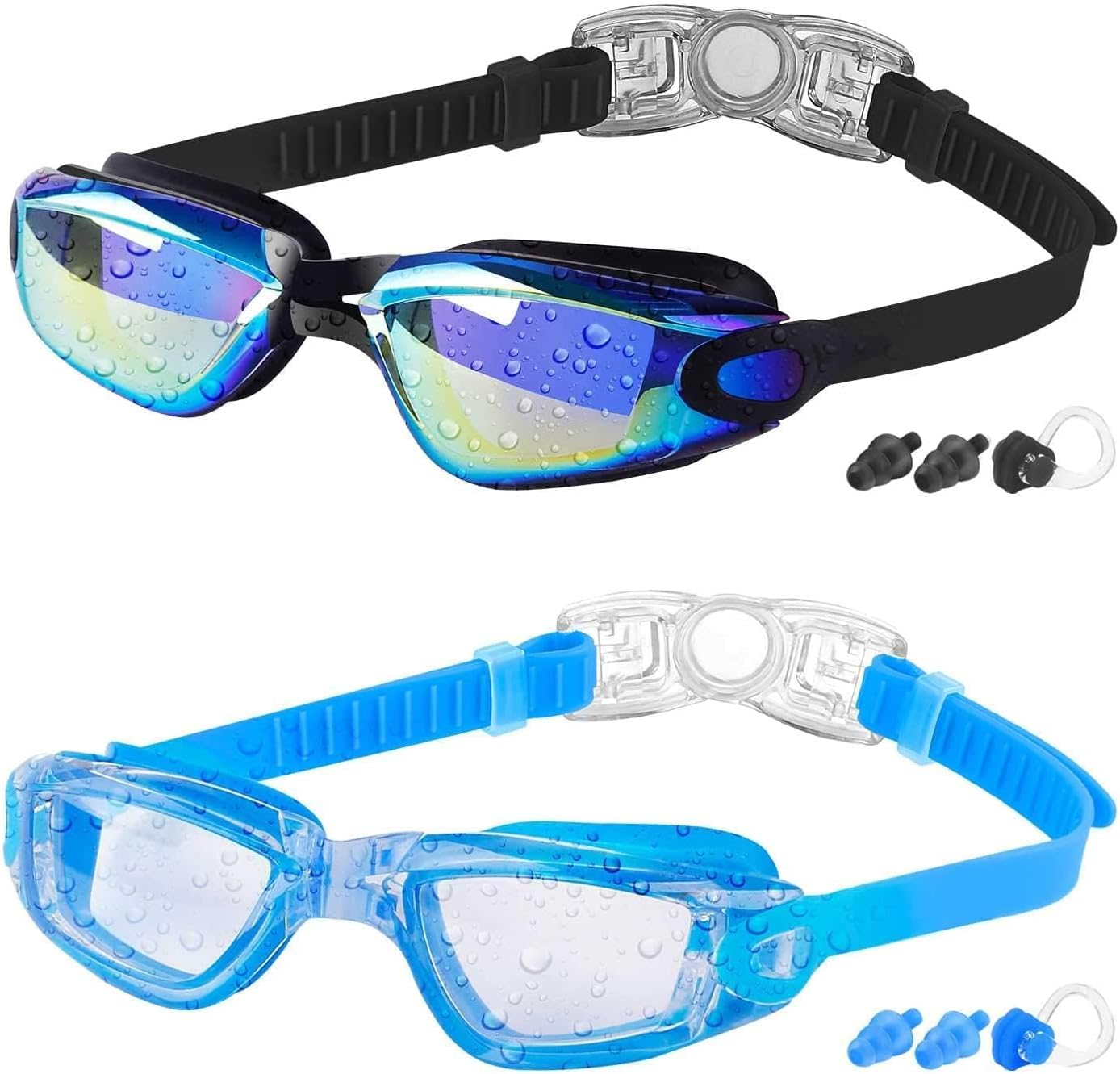 Thumbnail 6 de COOLOO Kids Swimming Goggles 2-Pack