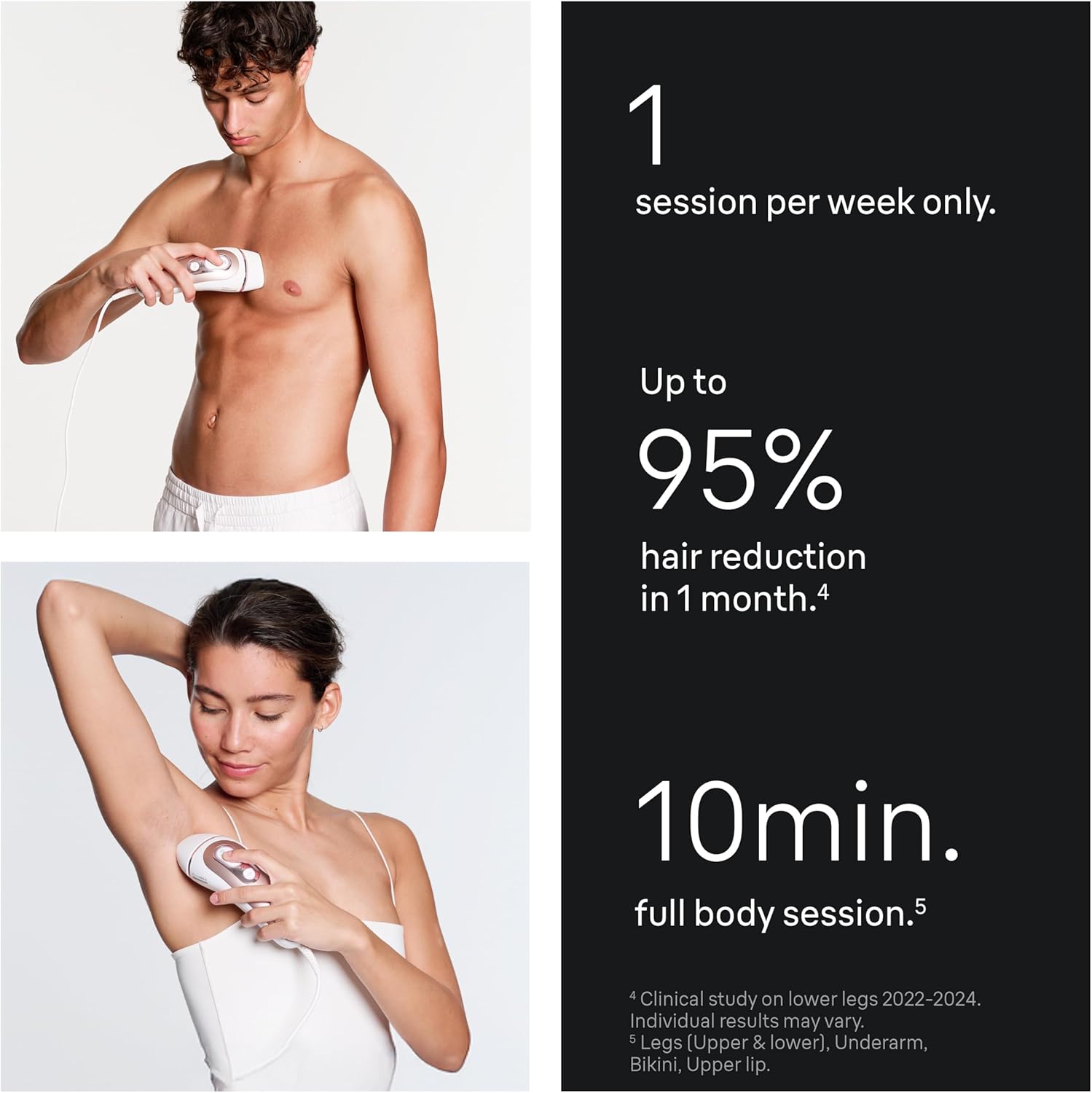 Detalle 2 de Braun Smart IPL Skin i Expert (PL7253) – at-home hair removal with adaptive smart sensor and app