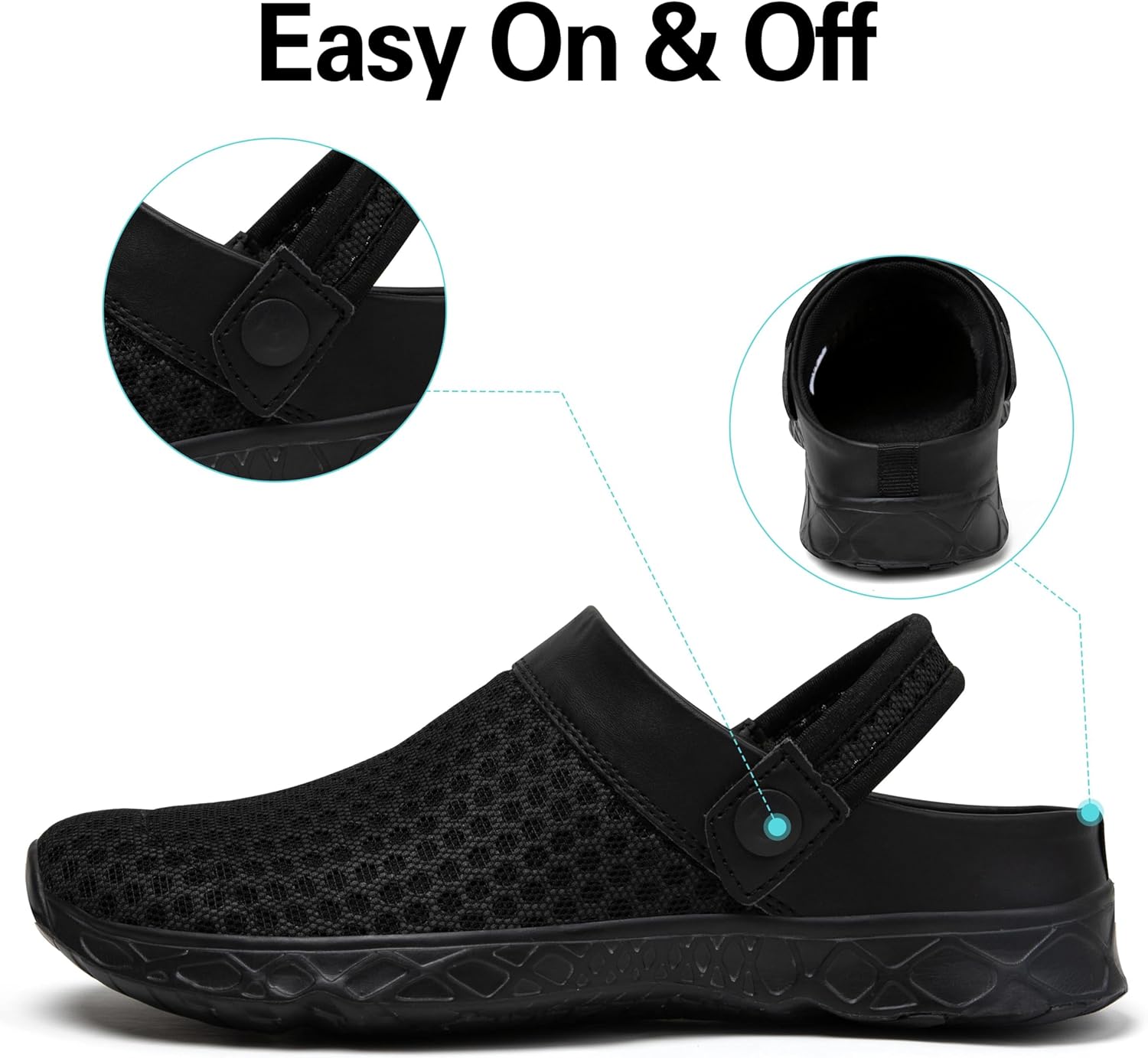 Thumbnail 6 de SAGUARO Unisex Clogs Sommer Hausschuhe – Leicht, atmungsaktiv und vielseitig