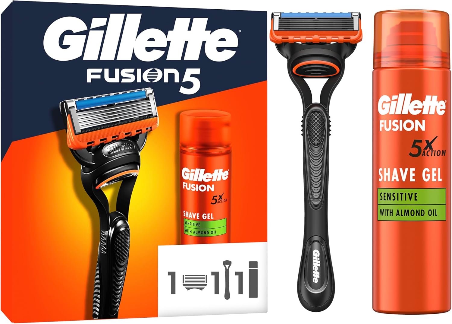Detalle de Gillette Fusion5 Rasoio 5 lame