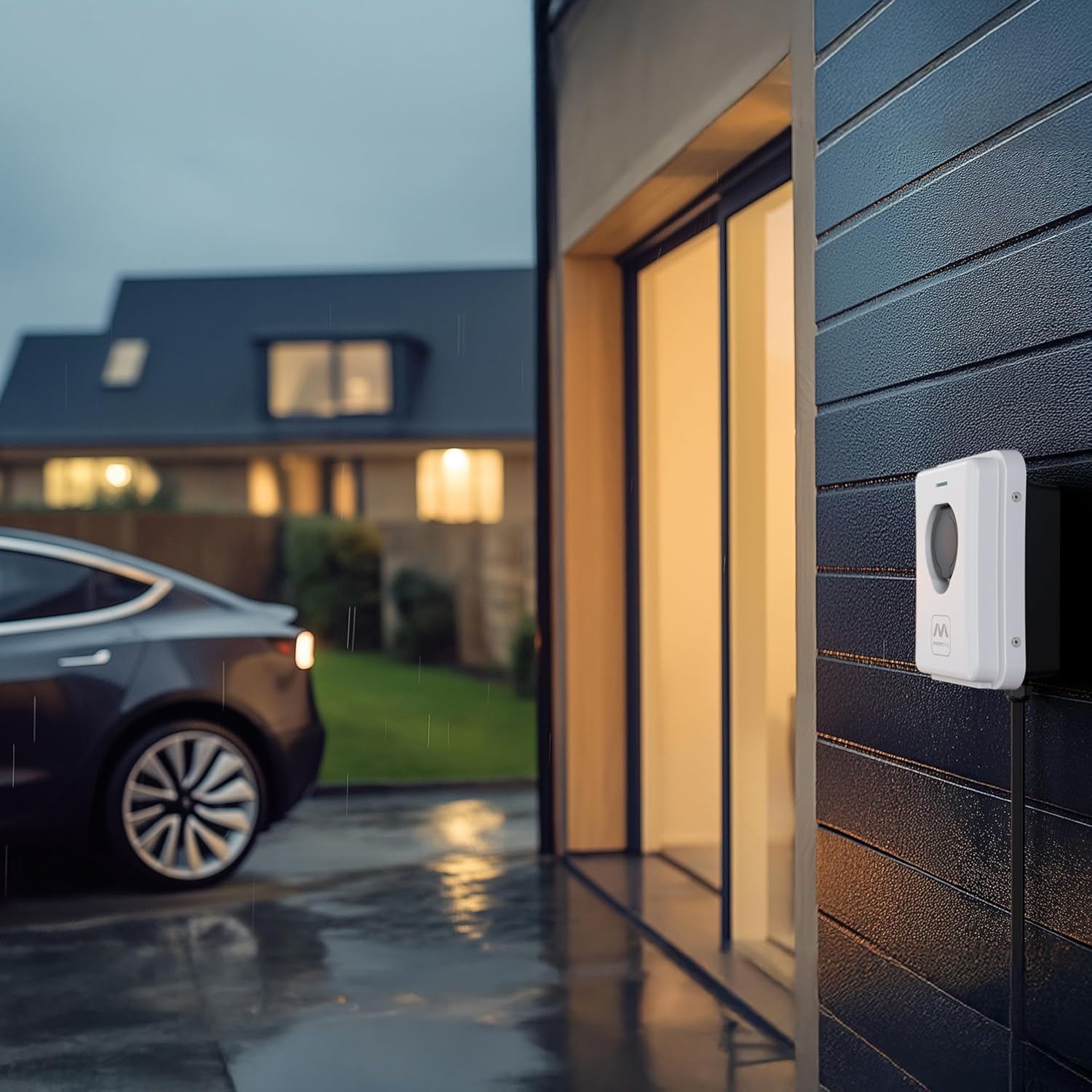 Thumbnail 6 de Masterplug Smart EV Home Wall Charger (Type 2, 7.4kW, 32A) with Wi‑Fi, Solar charging and Auto‑Lock – EVCM3SS7W‑MP