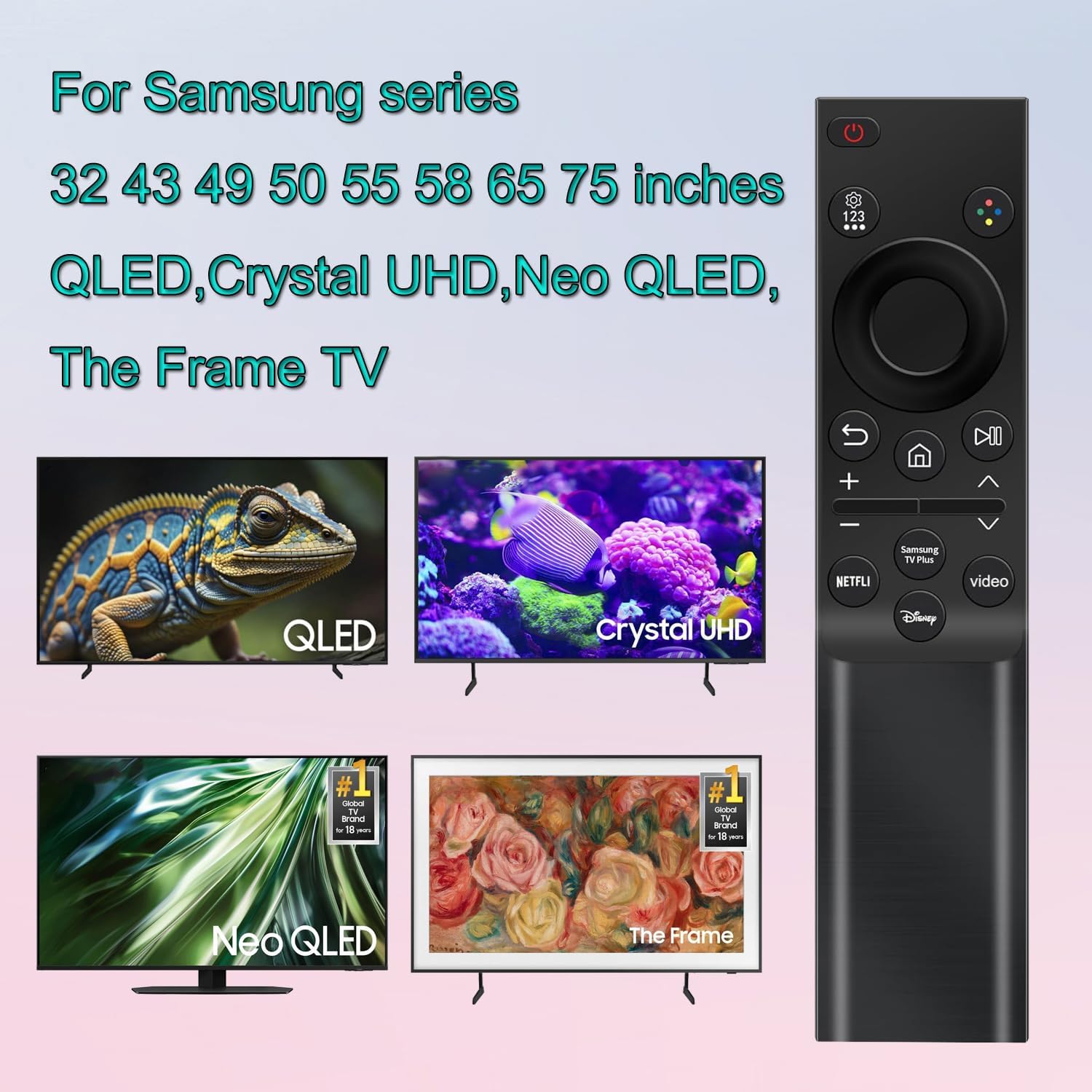 Detalle de Telecomando universale Samsung per TV Smart 4K