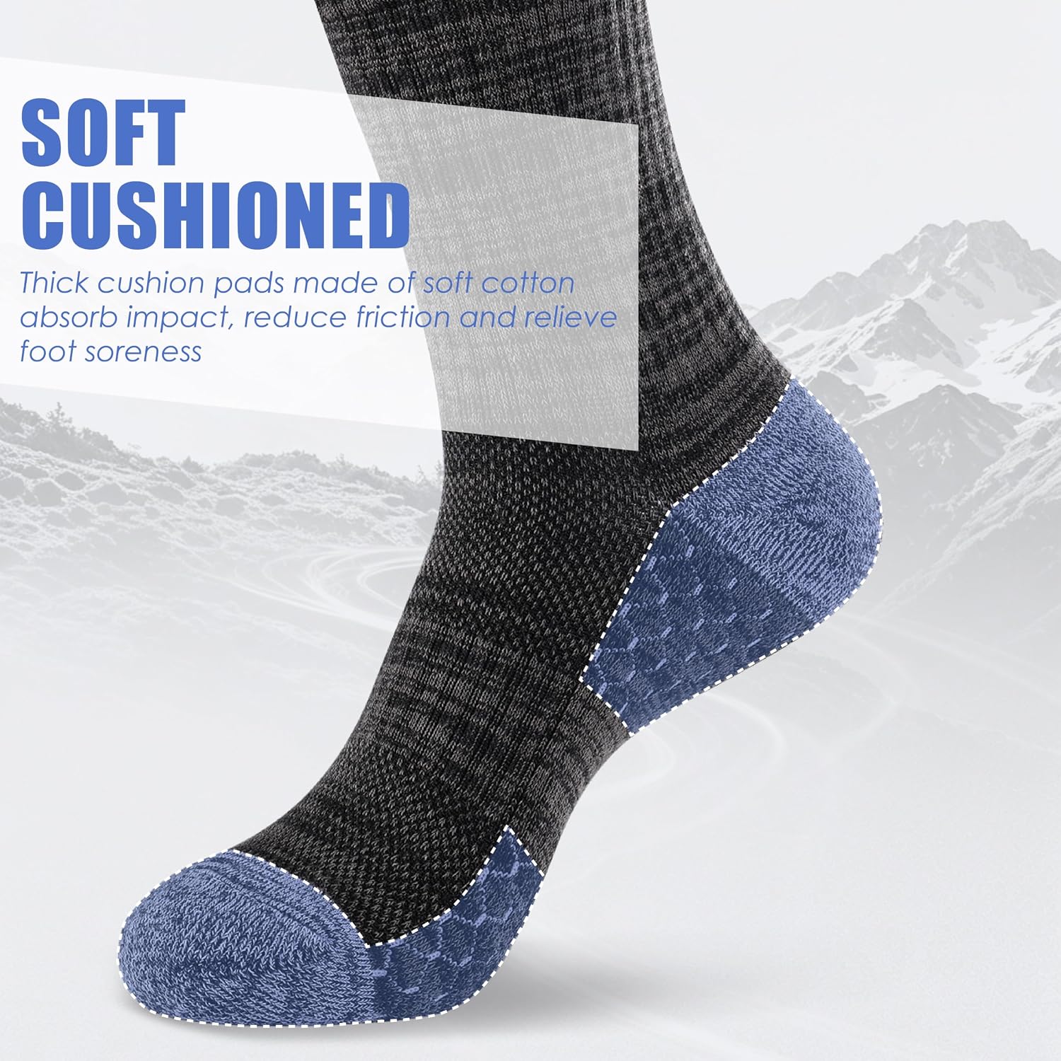 Detalle 2 de IRAMY Crew Compression Socks