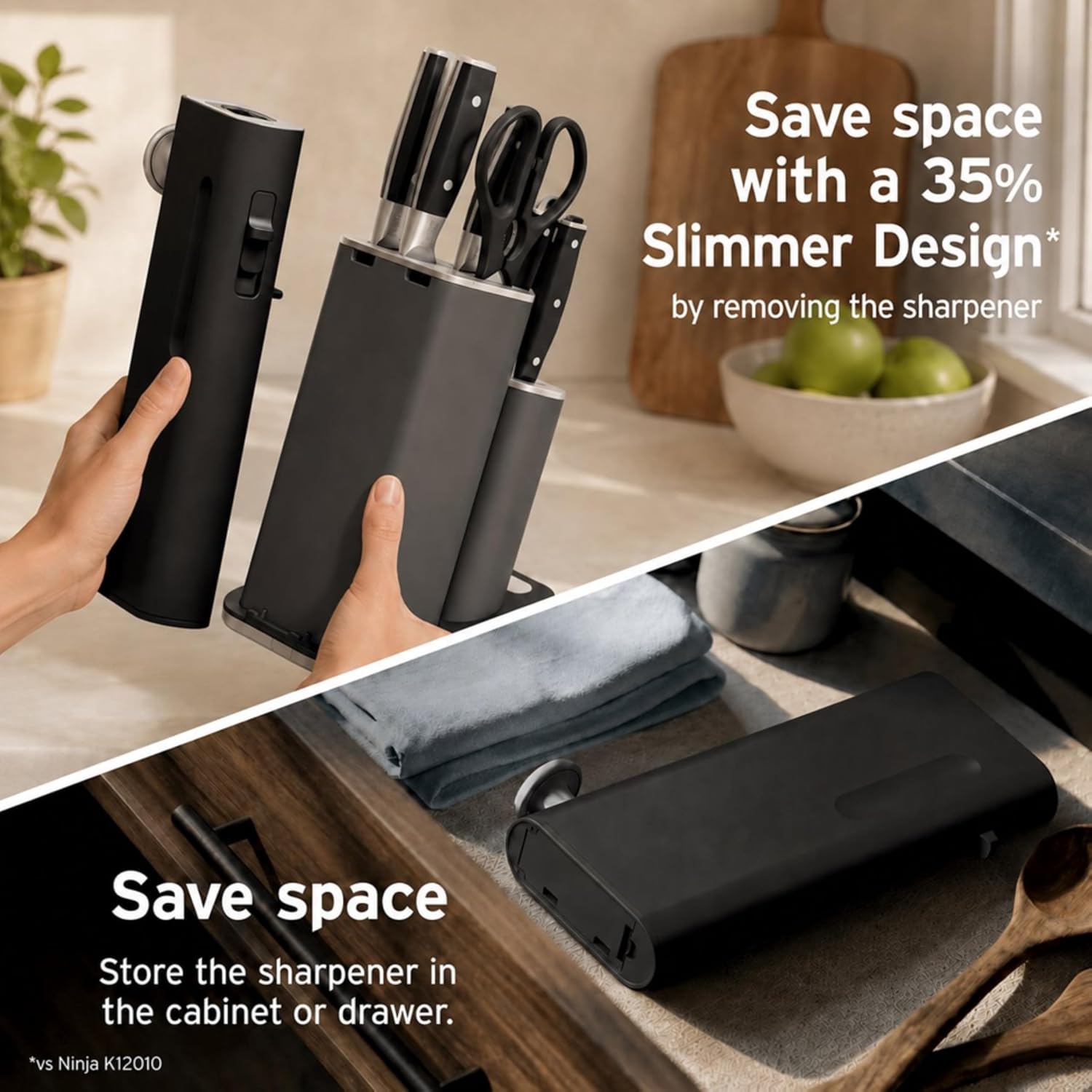 Detalle de Ninja Knife Block Set NK32010BK1