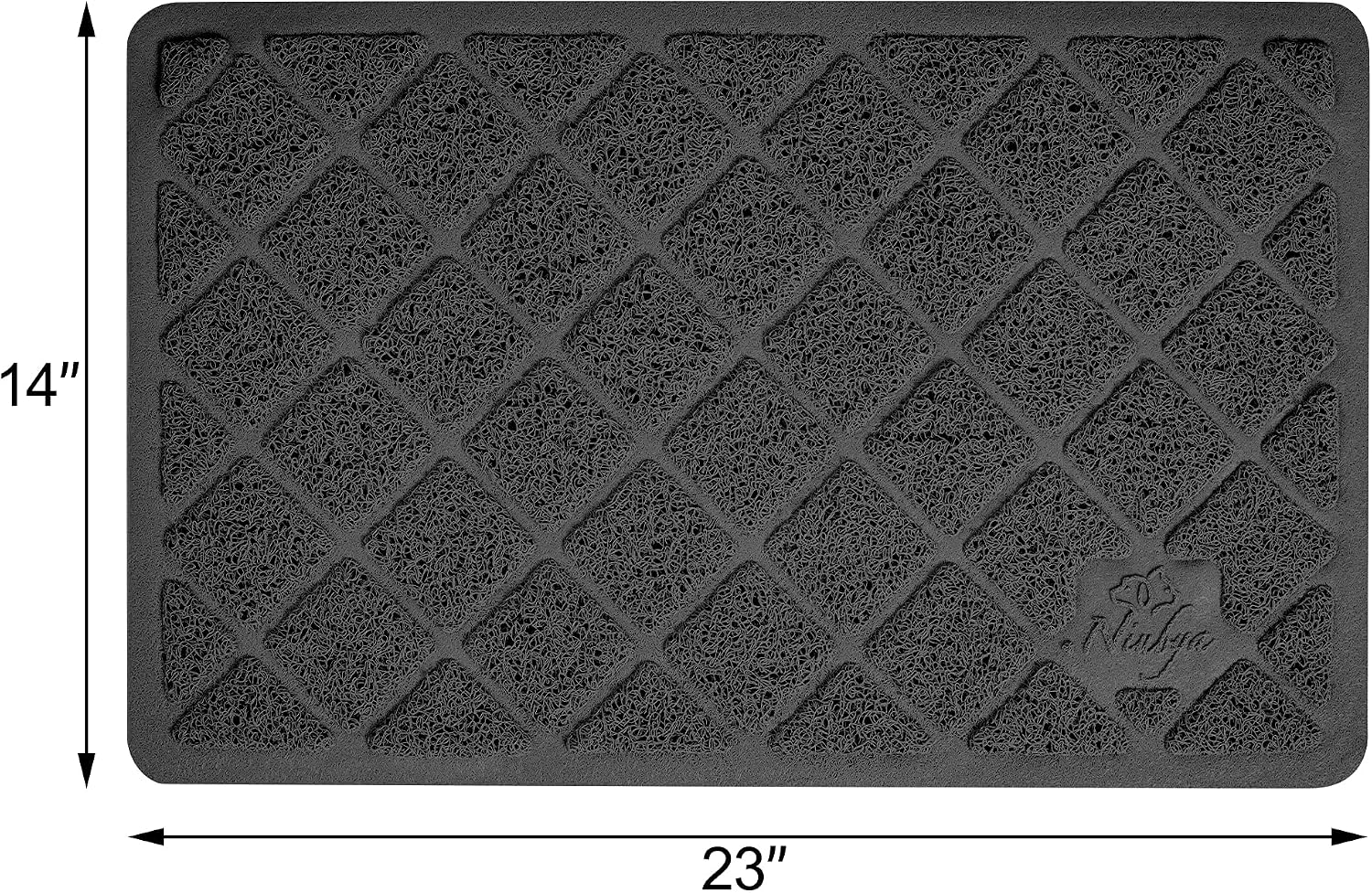Thumbnail 6 de Niubya Cat Litter Mat 23 x 14 Inches