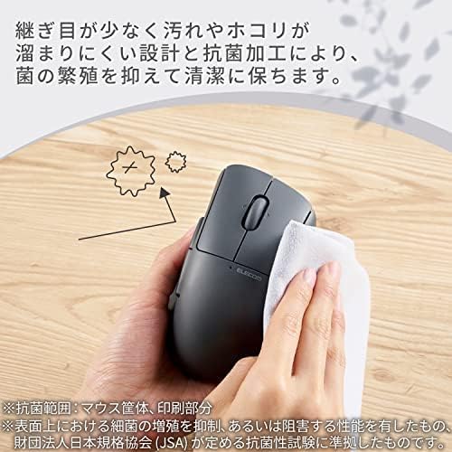 Thumbnail 4 de エレコム SHELLPHA Bluetooth M-SH30BBSKBK 静音・抗菌 5ボタン＋チルトホイール搭載マウス
