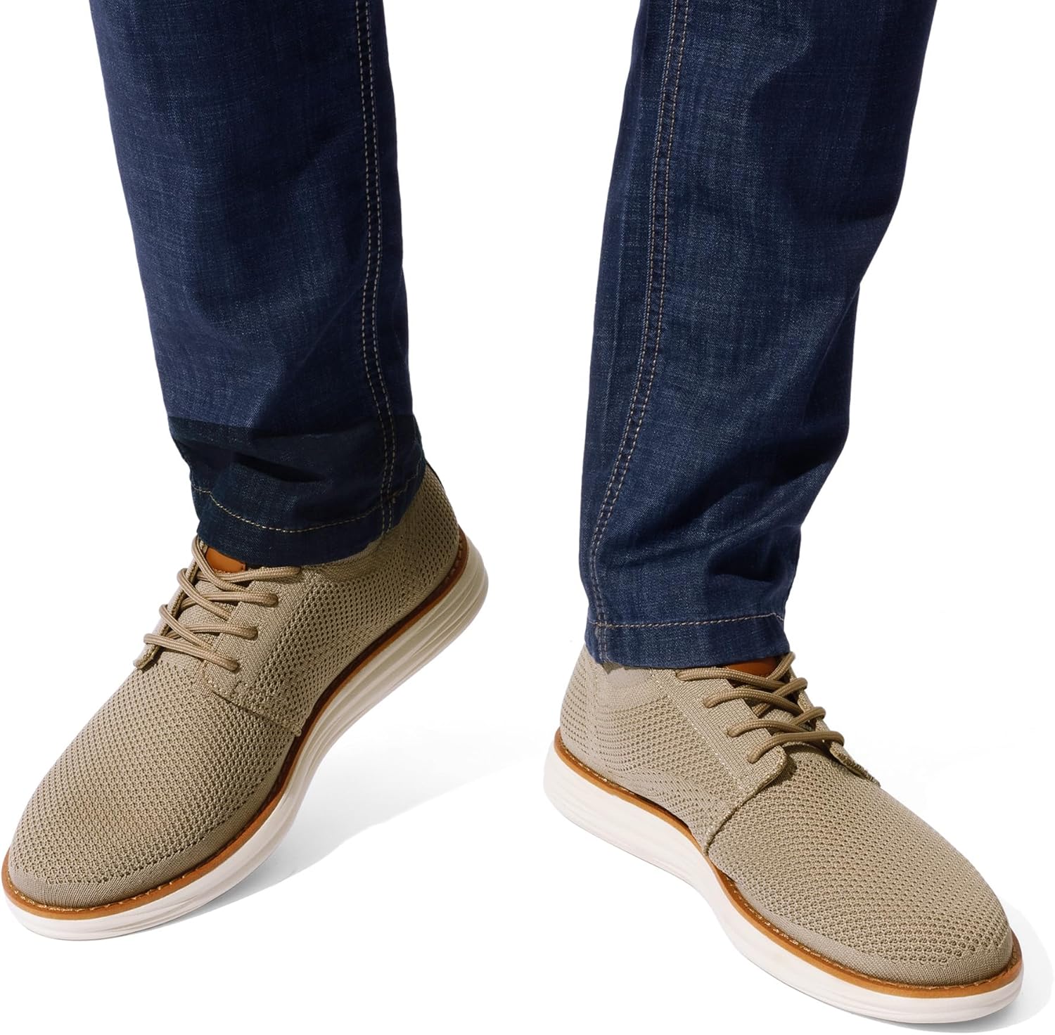 Thumbnail 5 de Bruno Marc KnitFlex Breeze Mesh Sneakers: Lightweight, Breathable Everyday Dress Shoes