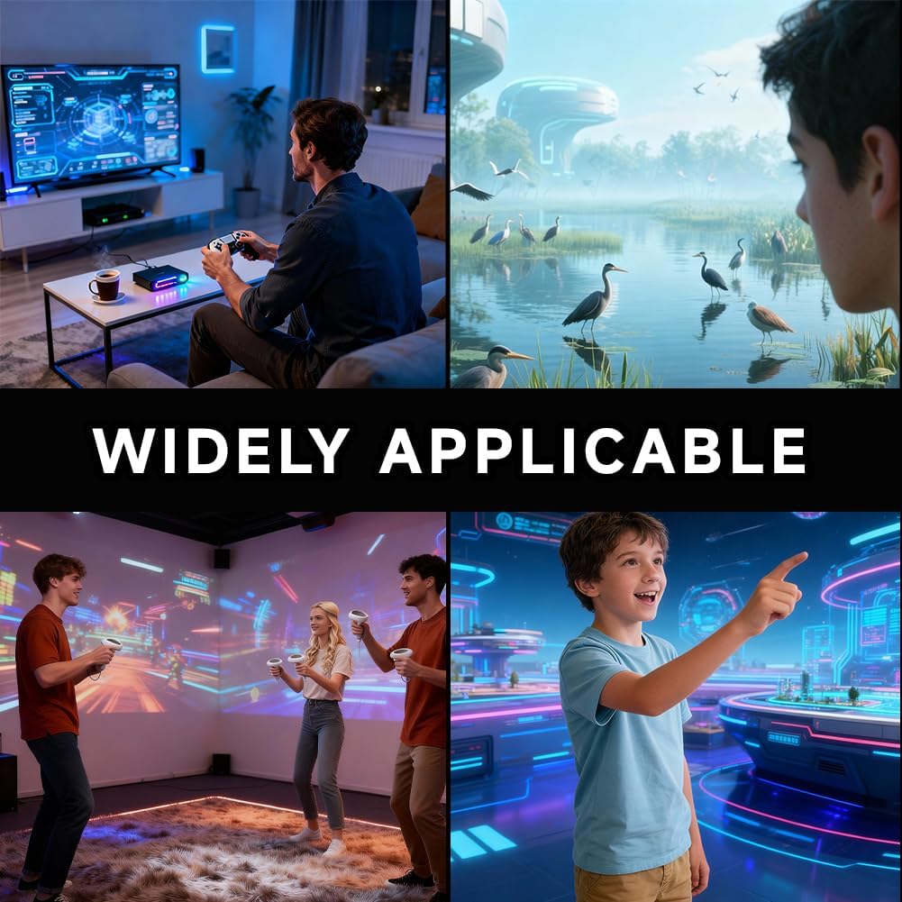 Thumbnail 4 de Harnovlis Head Strap for Meta (Oculus) Quest 2 VR Headset – Adjustable Replacement Headband in White