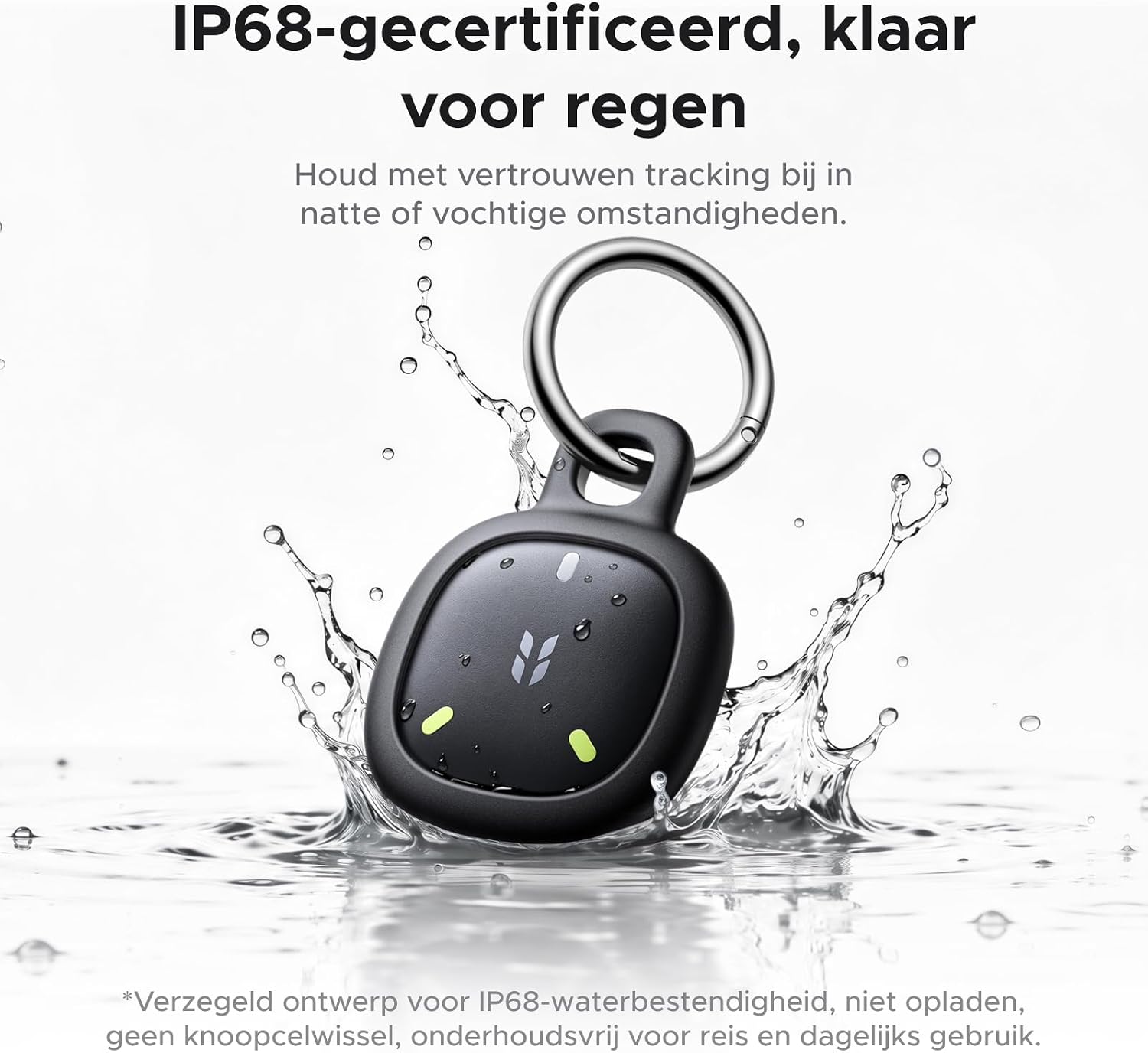 Thumbnail 3 de UGREEN FineTrack Mini 2-tracker, 4-pack met IP68 en 110 dB alarm