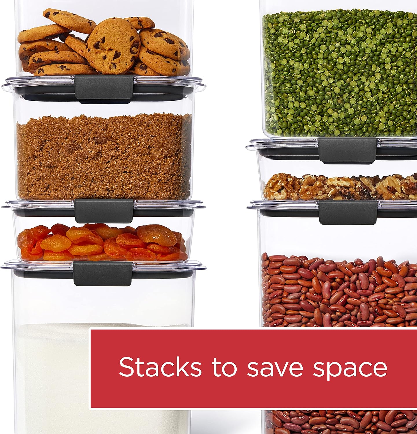Detalle 2 de Rubbermaid Brilliance 16-Cup airtight storage