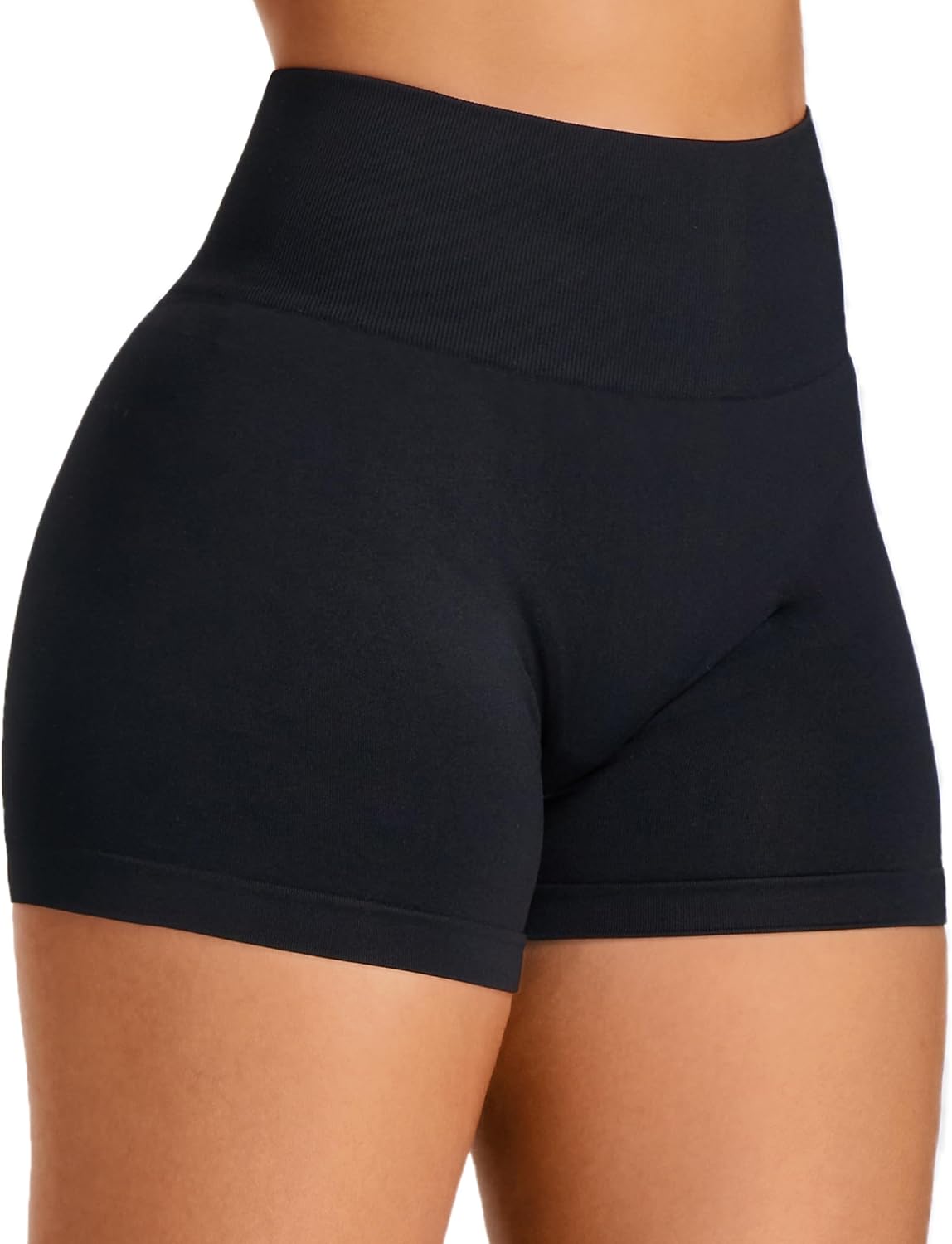 Thumbnail 1 de JOYSPELS Womens Seamless High-Waist Gym Shorts
