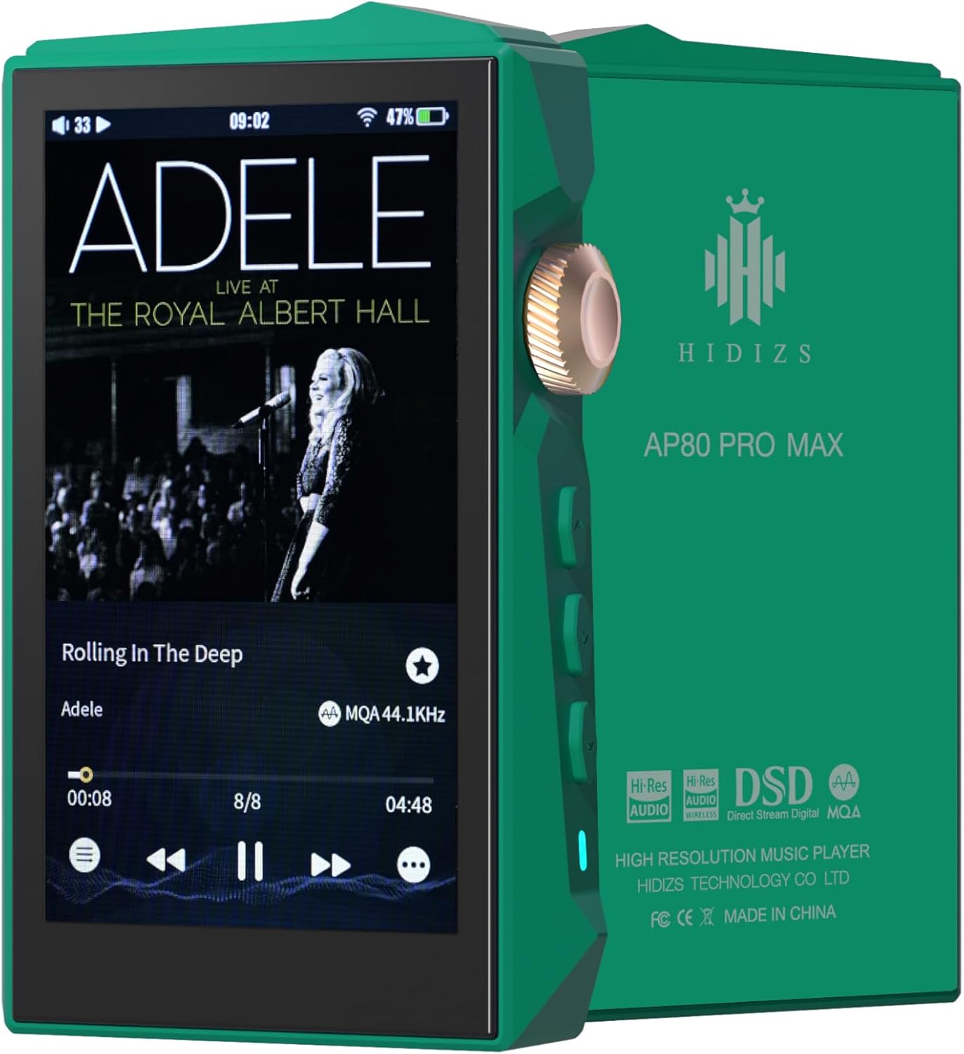 Detalle de HIDIZS AP80 Pro MAX: A considered take on a high‑res portable player