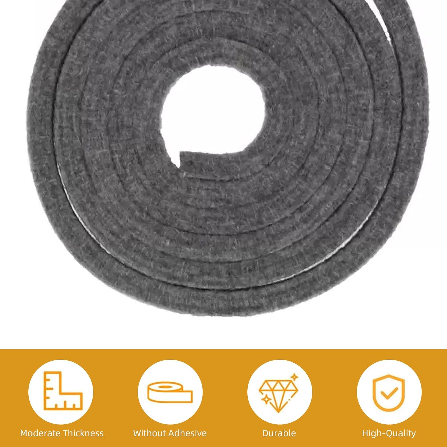 Detalle de Exact Replacement Dryer Drum Felt Seal WE09X20441
