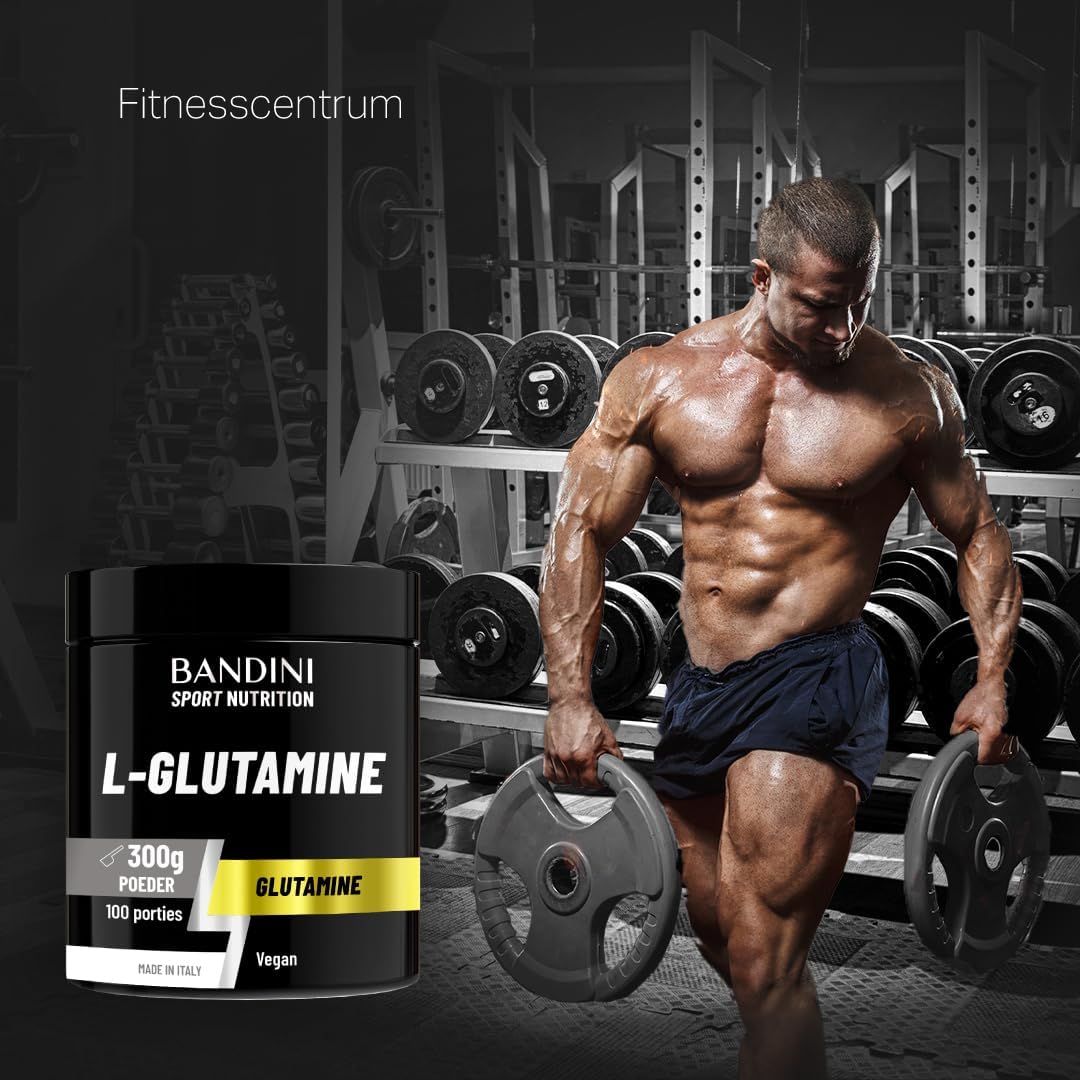 Thumbnail 6 de BANDINI Puur L-Glutamine poeder 300 g, vegan en fijn gedoseerd