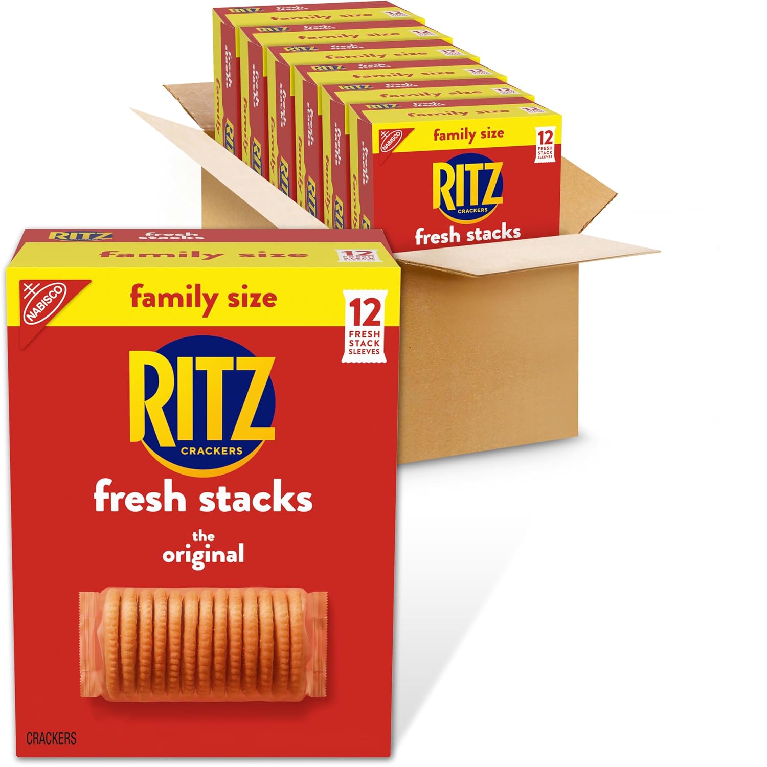 Detalle de RITZ 10044000045750 Fresh Stacks Original Crackers, 72 Individually Wrapped Packs