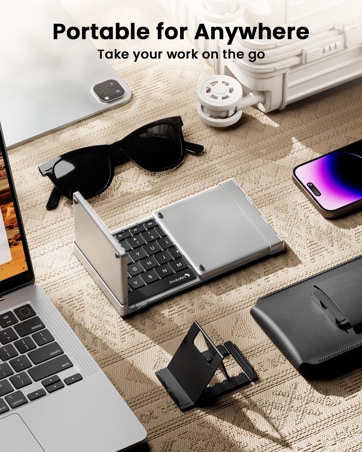 Detalle 2 de ProtoArc Foldable Keyboard 88-Key