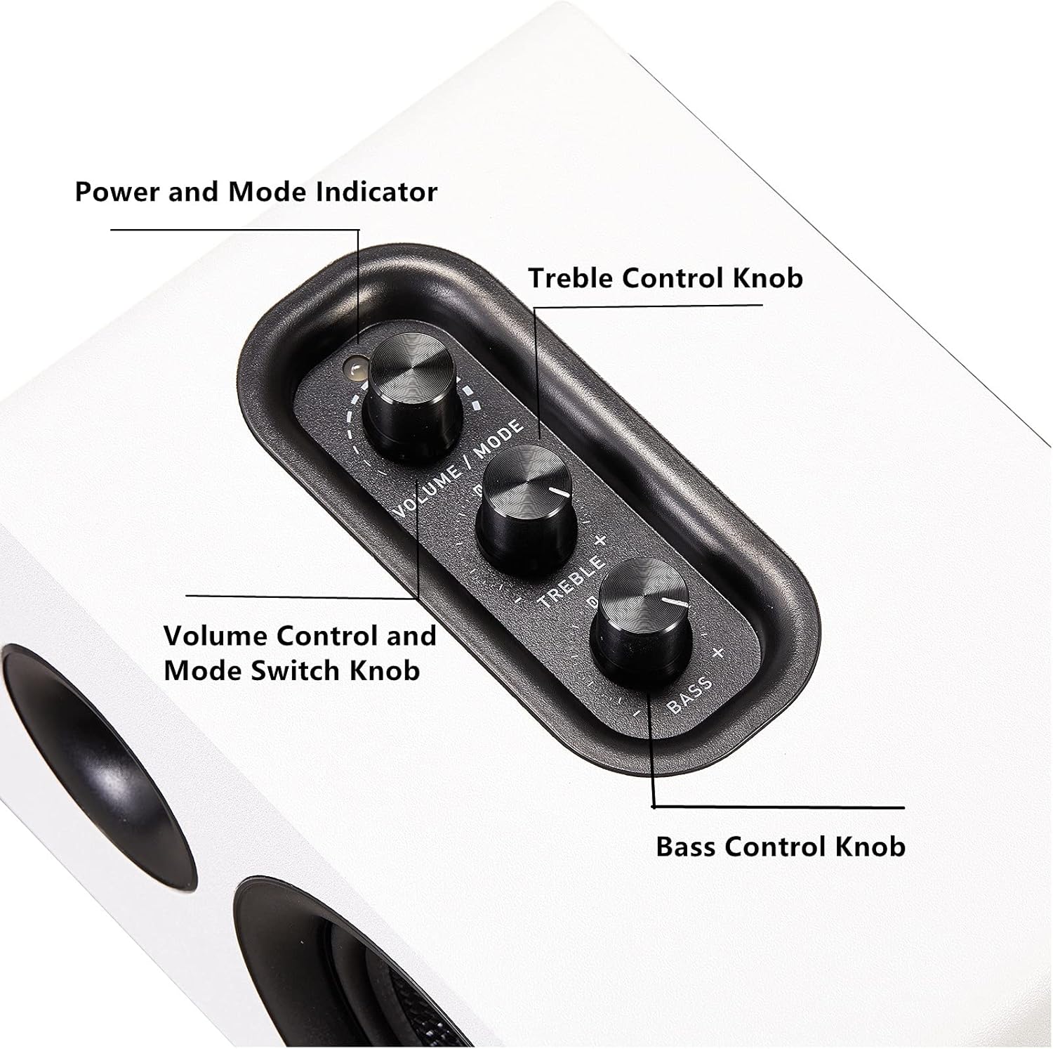 Thumbnail 2 de Sanyun SW208 3" Bluetooth 5.0 bookshelf speakers