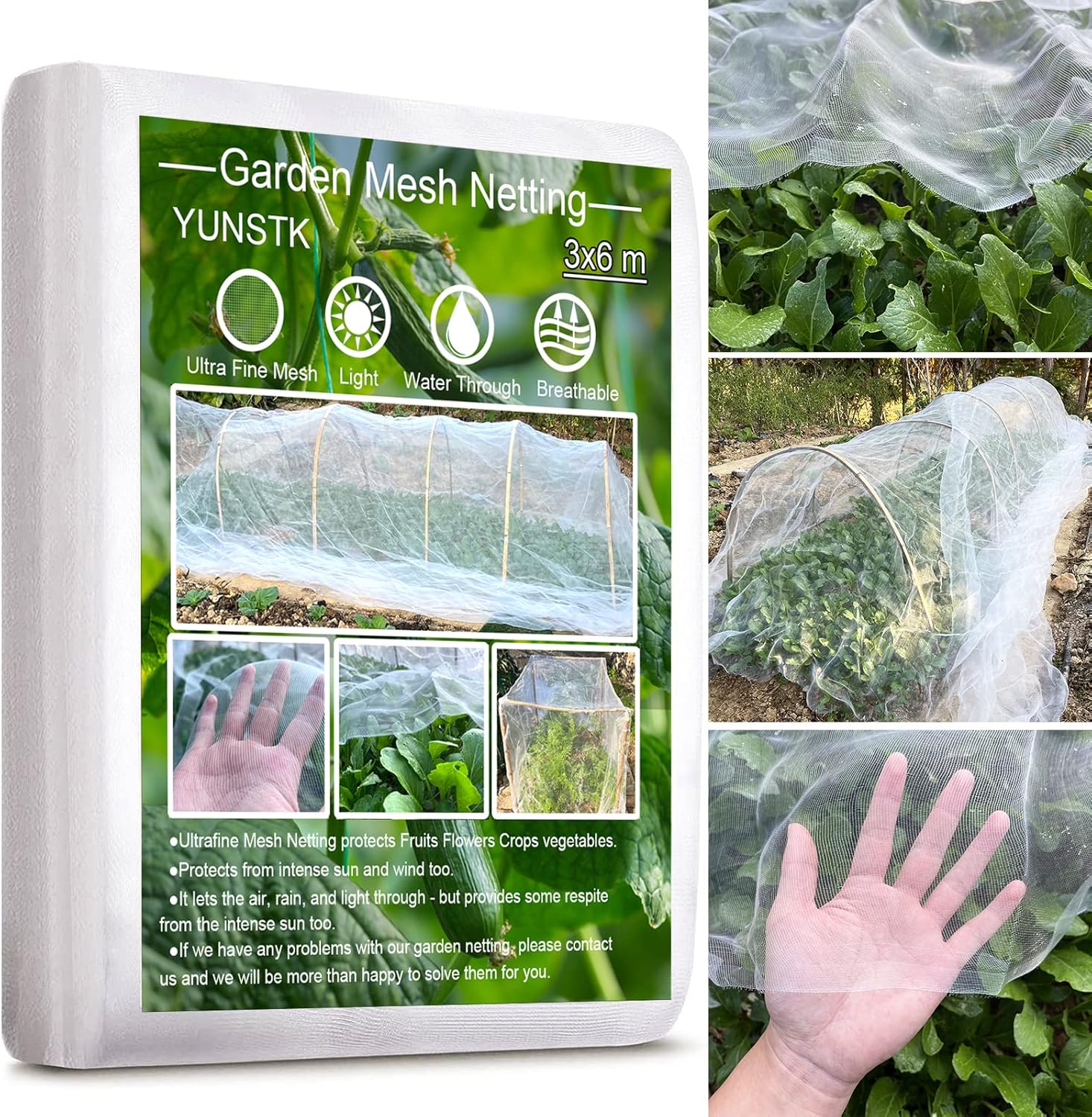 Thumbnail 6 de YUNSTK garden netting 1 mm mesh
