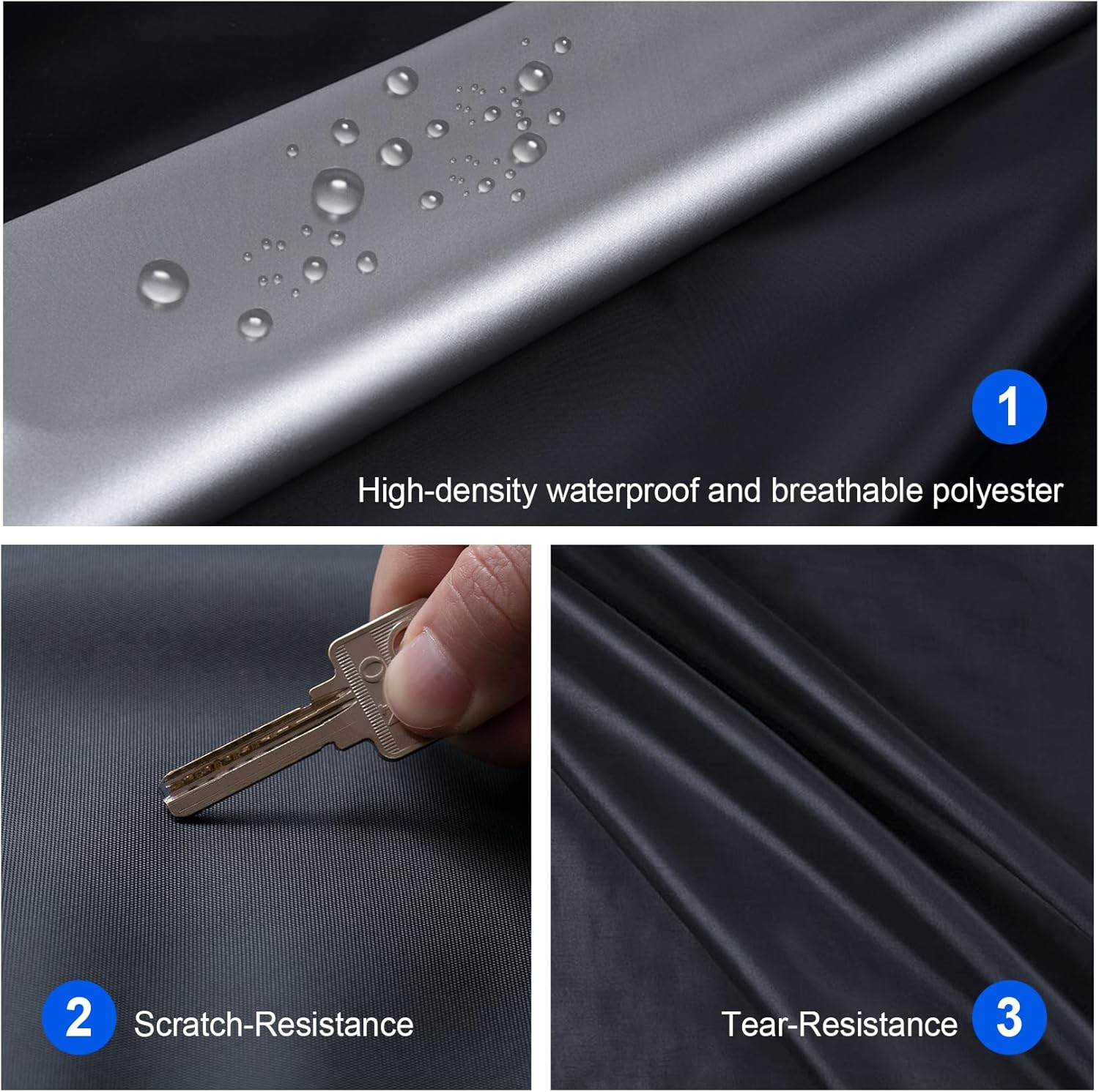 Thumbnail 1 de GUNHYI SUV Car Cover Waterproof & Breathable – All-Weather Outdoor Protection for 485–510 cm SUVs