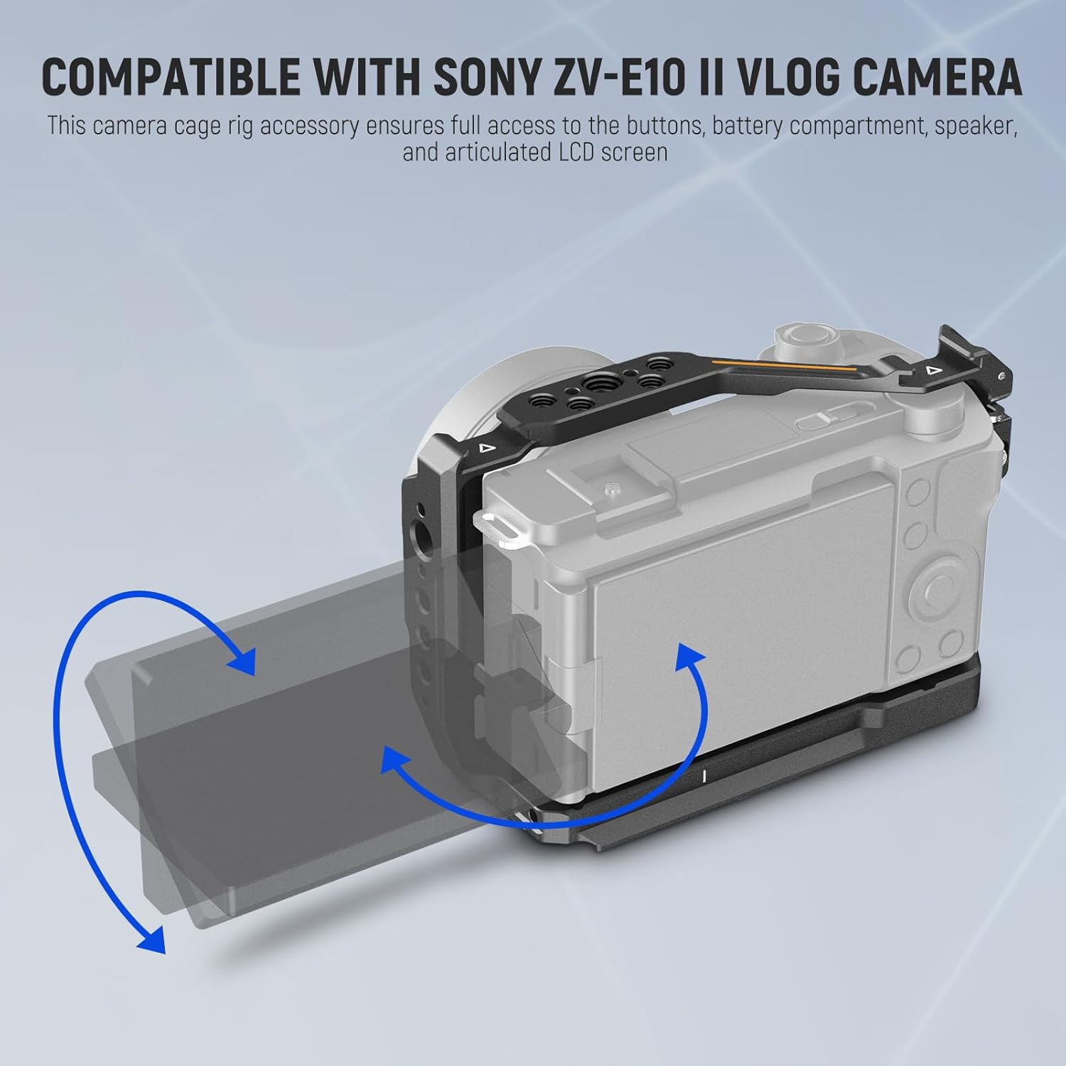 Thumbnail 2 de Neewer Cage for ZV-E10 II: Full Access Aluminium Camera Cage Rig