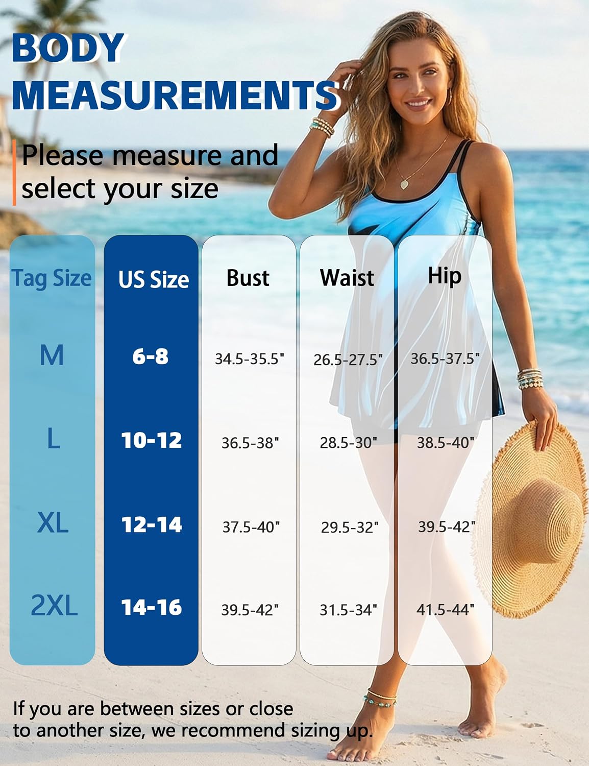 Detalle de Hilor Tankini Top