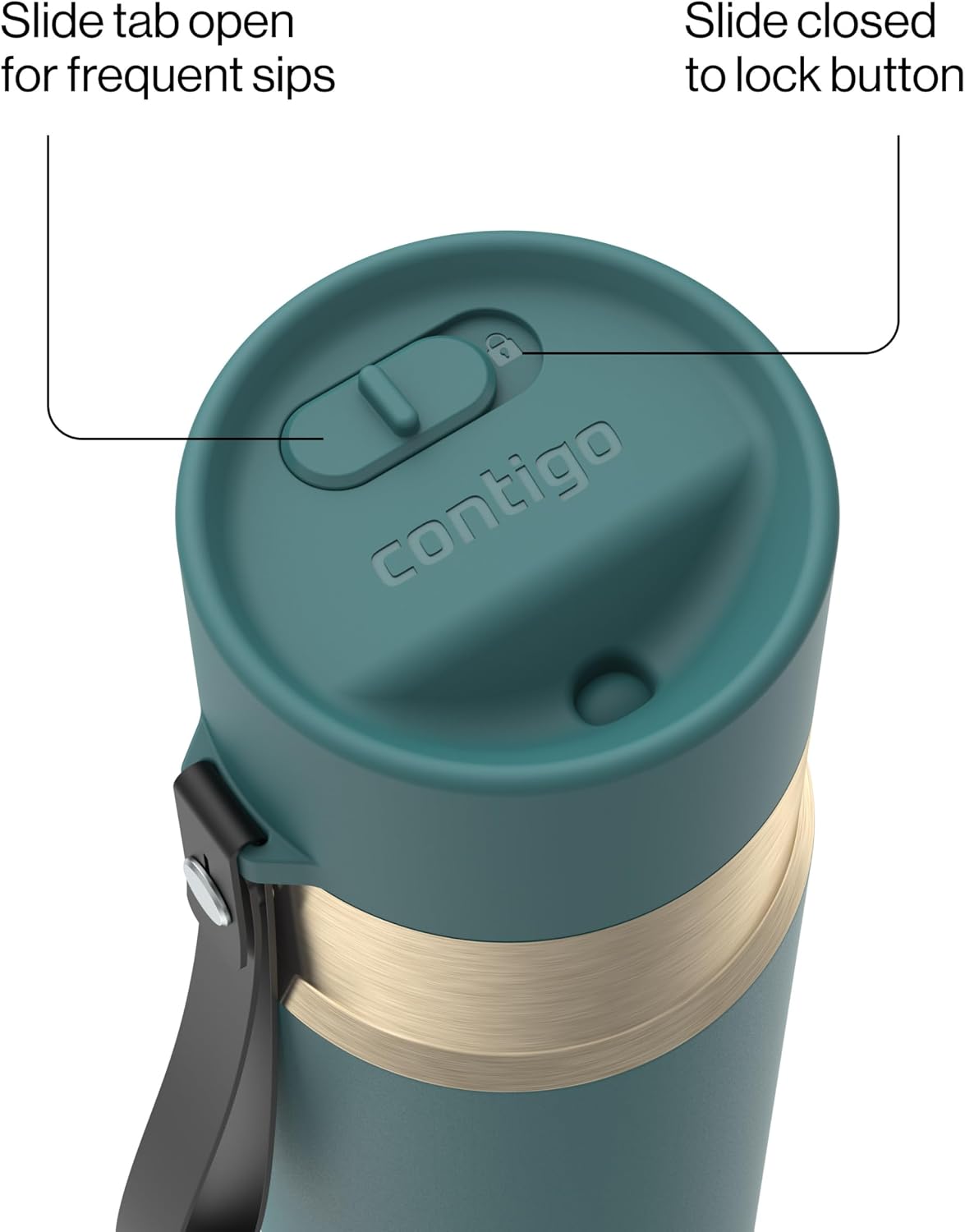 Detalle de Contigo Stainless Steel Water Bottle, 24 oz