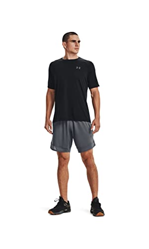 Detalle de Under Armour Herren Tech 2.0 Shortsleeve: Lockeres, atmungsaktives Trainingsshirt