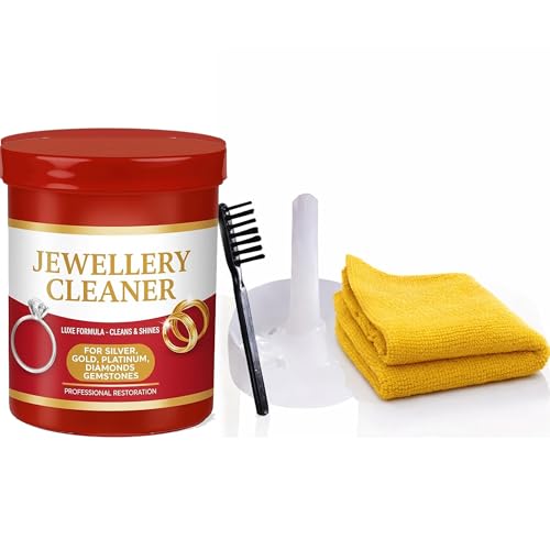Thumbnail 7 de AK Commerce Jewellery Cleaner: Silver & Gold Jewellery Kit (145ml) with Basket, Brush & Polishing Cloth